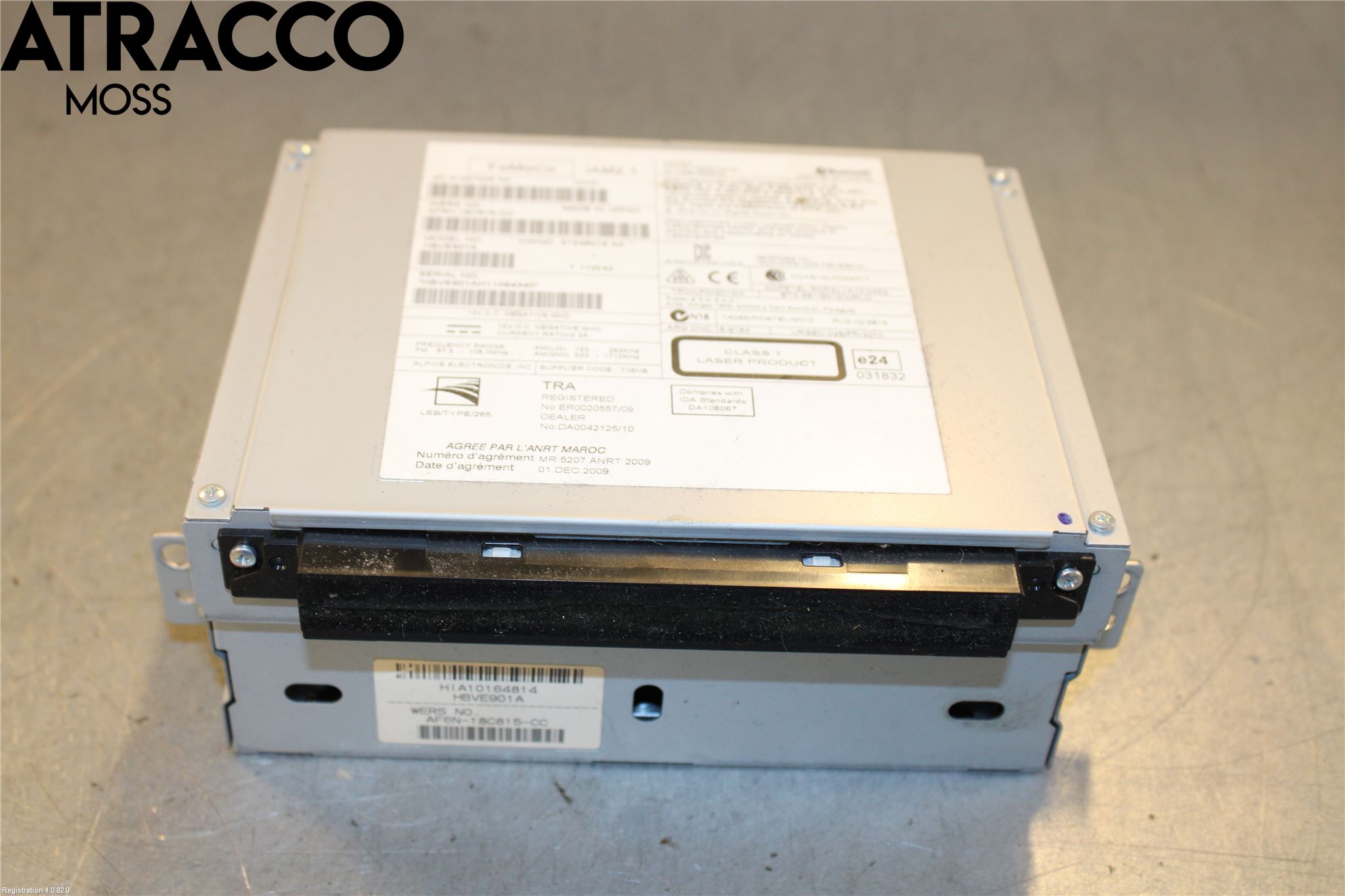 Volvo XC70 08-13 Cd Radio - Multimediapanel
