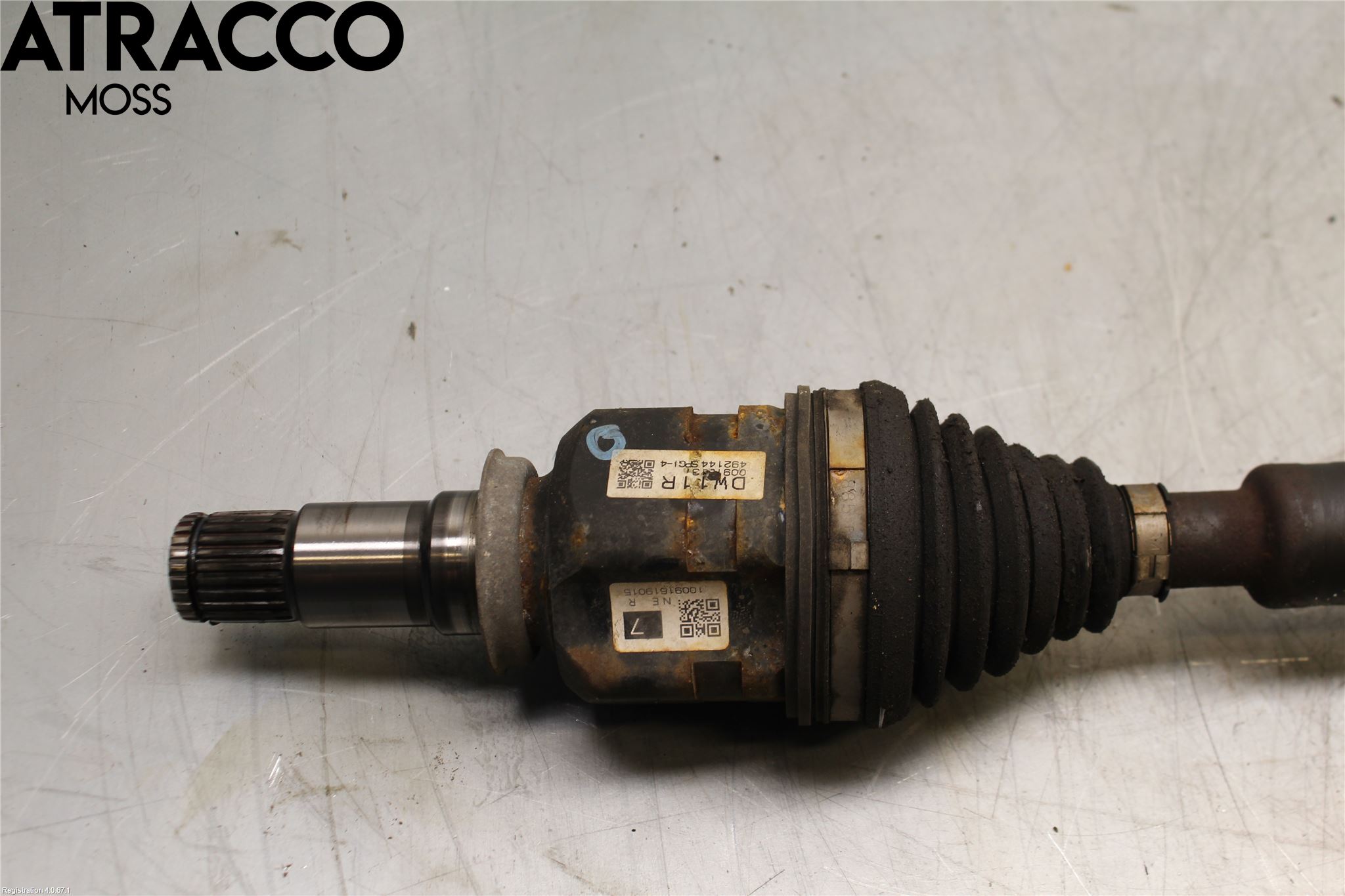 Toyota PRIUS ZVW30 09-20 Drivaxel Fram Höger