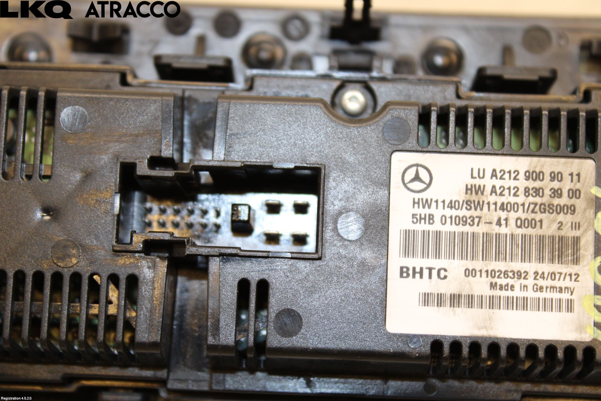 Mercedes-Benz MB E-KLASS (W212) 09-16 Ac Styrenhet Ac Manöveren