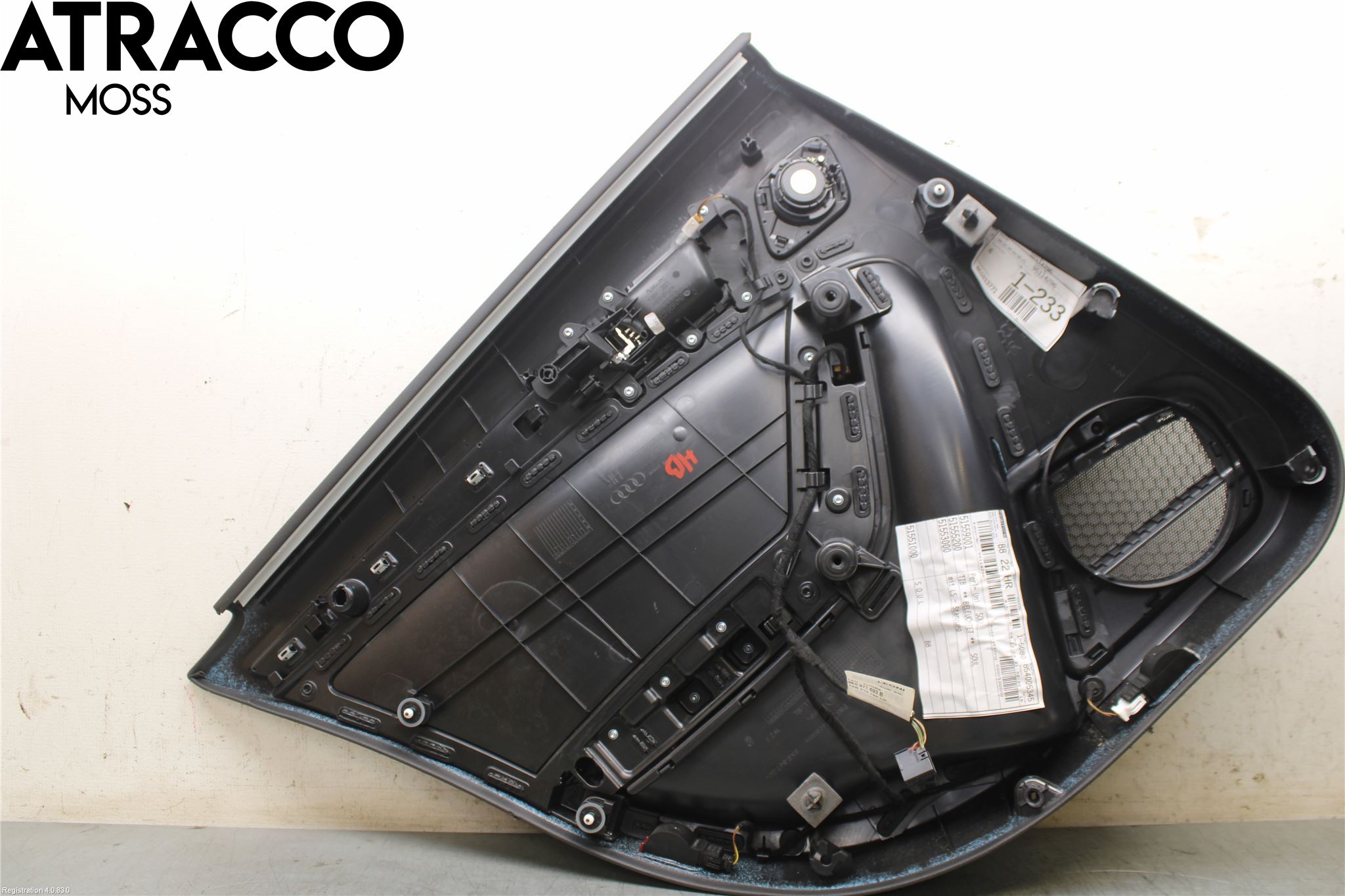 Audi A4/S4 08-11 Dörrklädsel Hö
