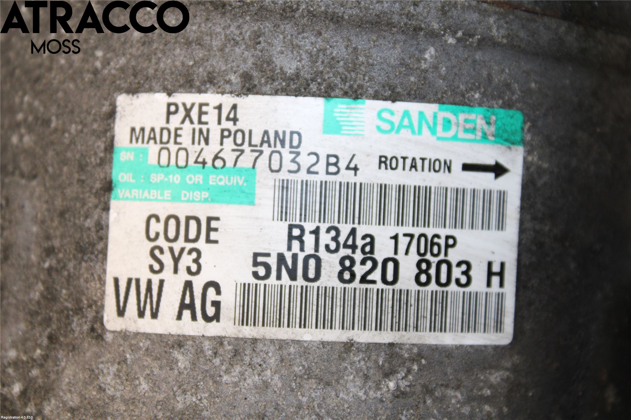 Audi A3/S3 05-13 Ac Kompressor