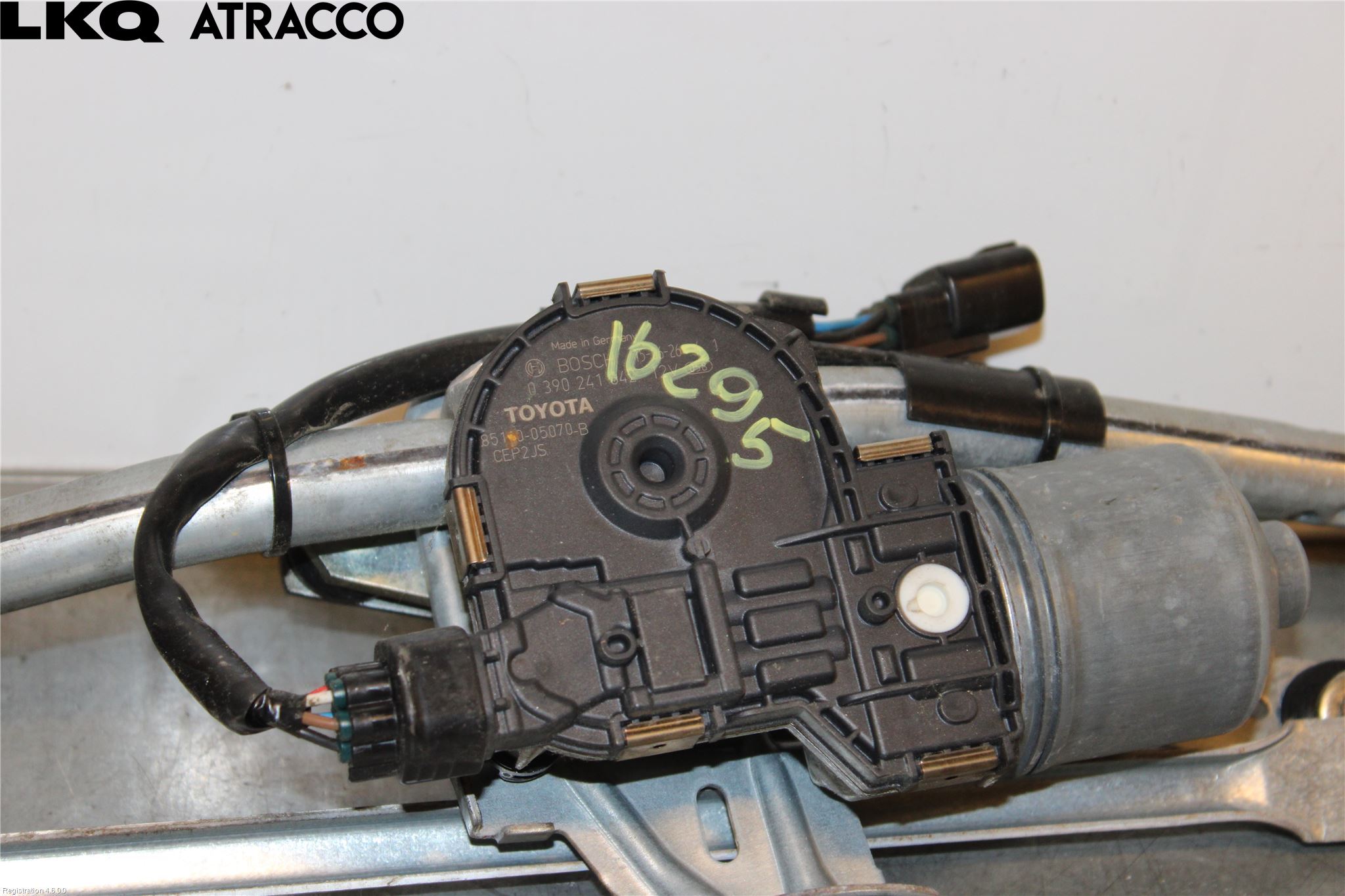 Toyota AVENSIS 16-18 Torkarmotor Vindruta