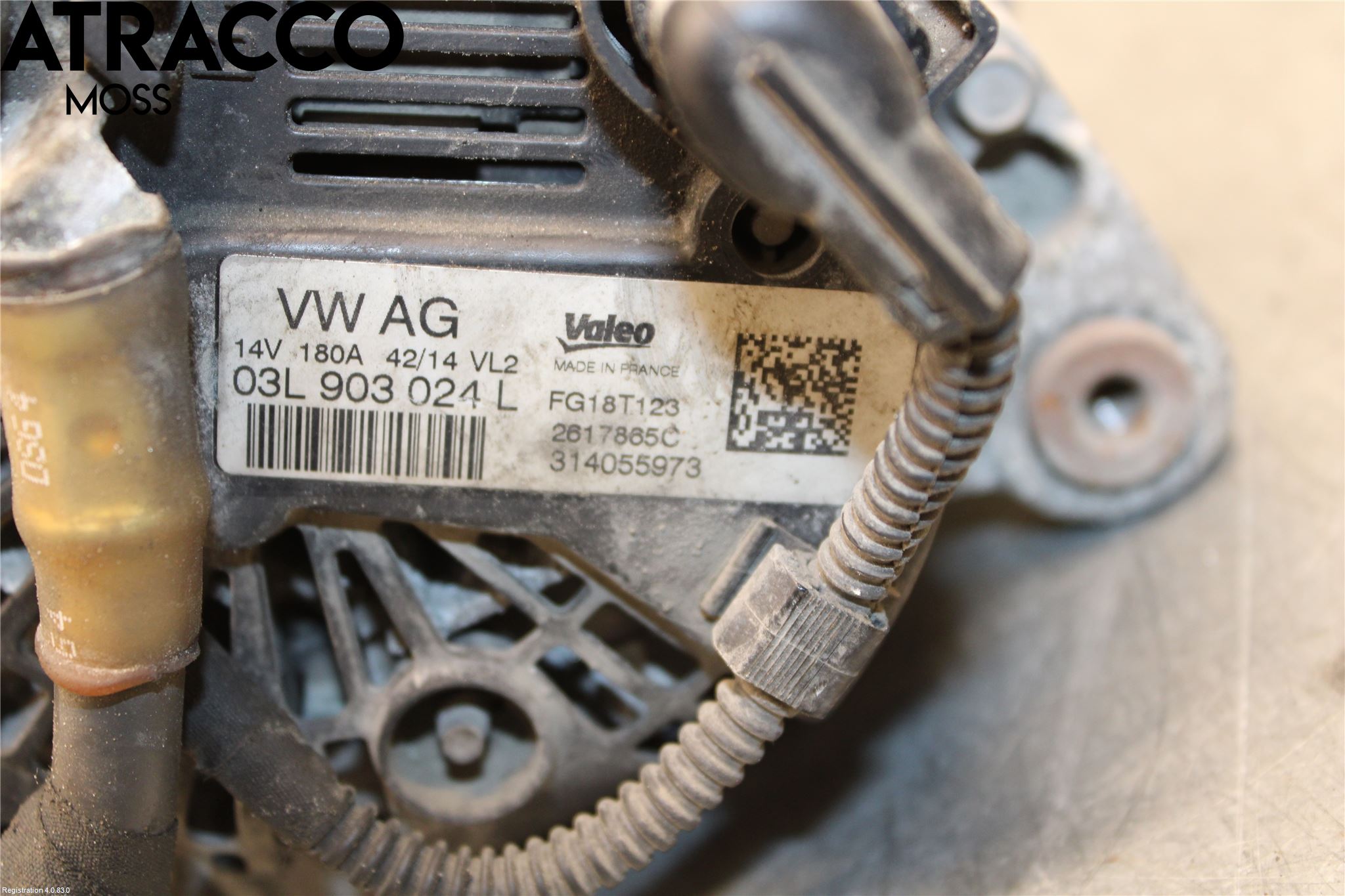 Volkswagen VW TRANSP/CARAVELLE (T5) 04-15 Generator