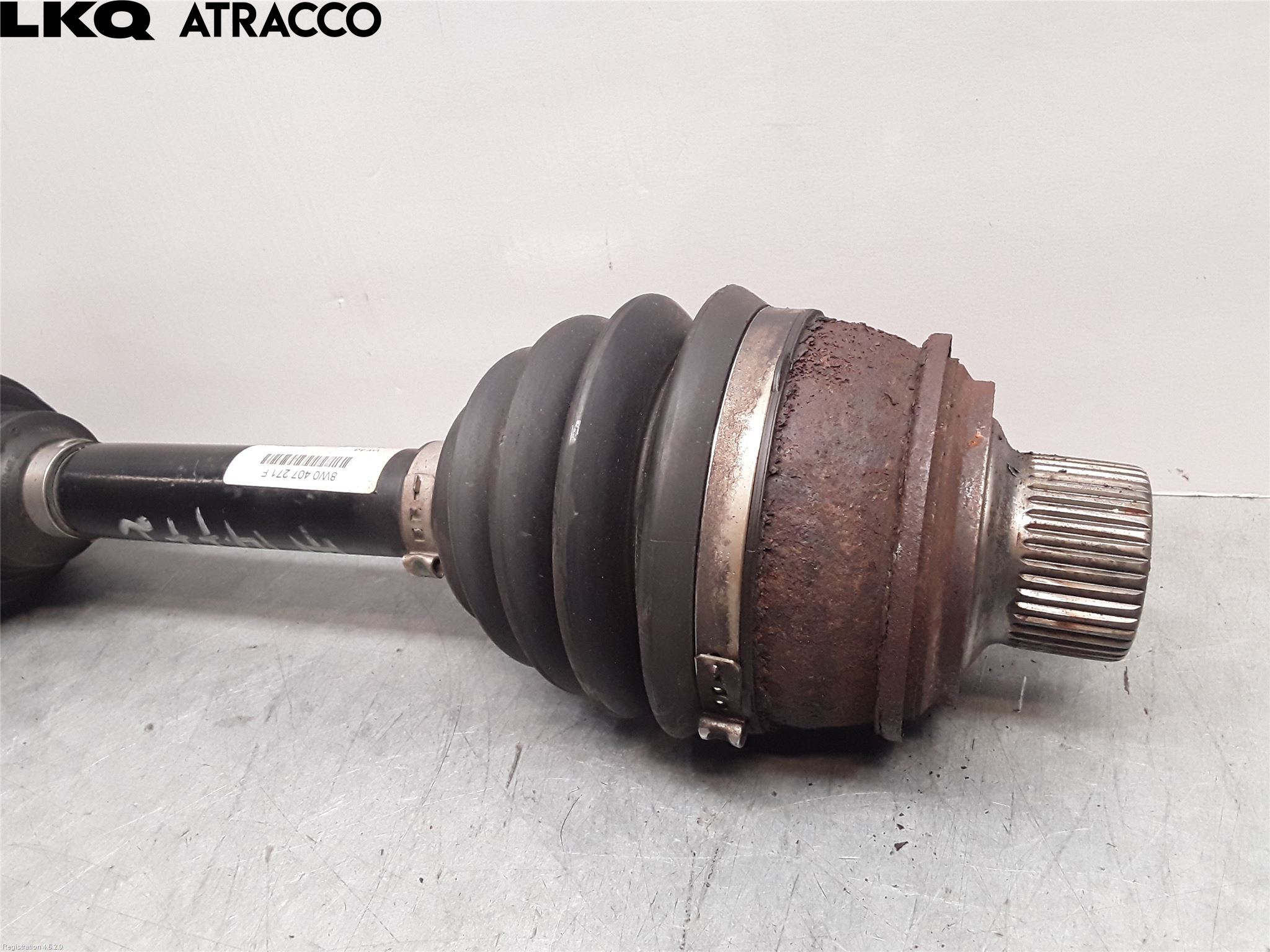 Audi A5 17- Drivaxel Fram Höger