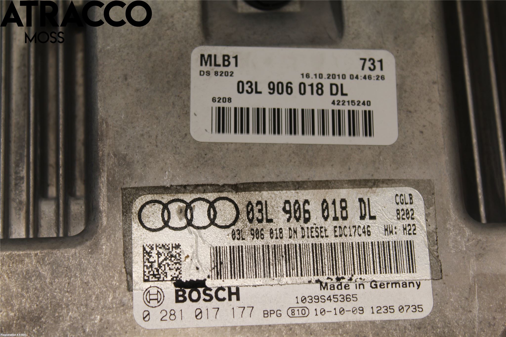 Audi Q5 09-16 Styrenhet Insprut Bensin
