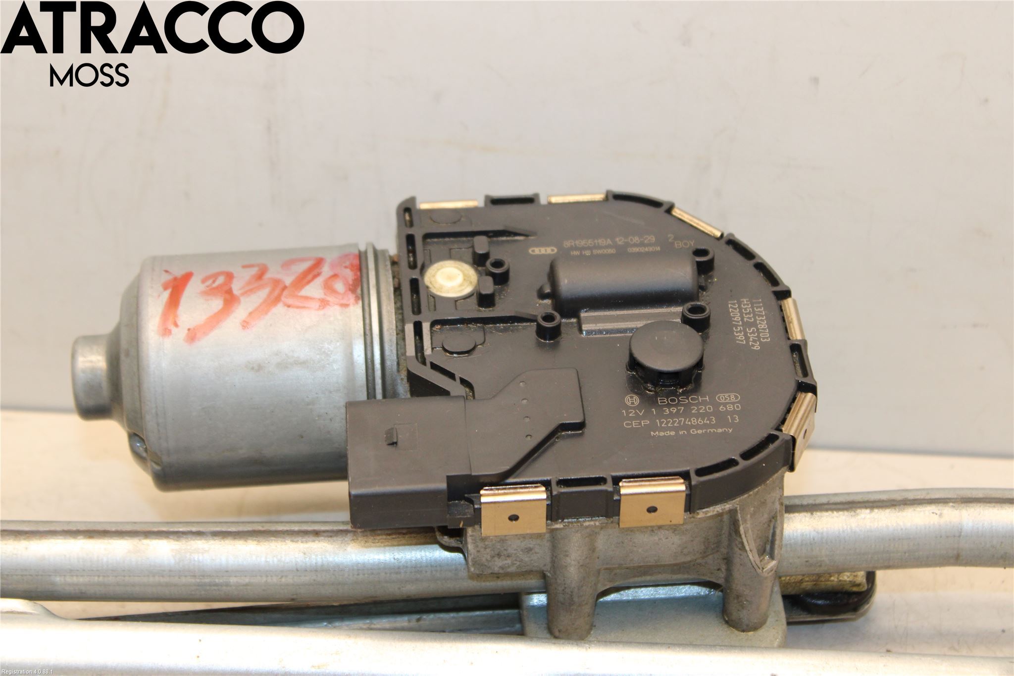 Audi Q5 09-16 Torkarmotor Vindruta