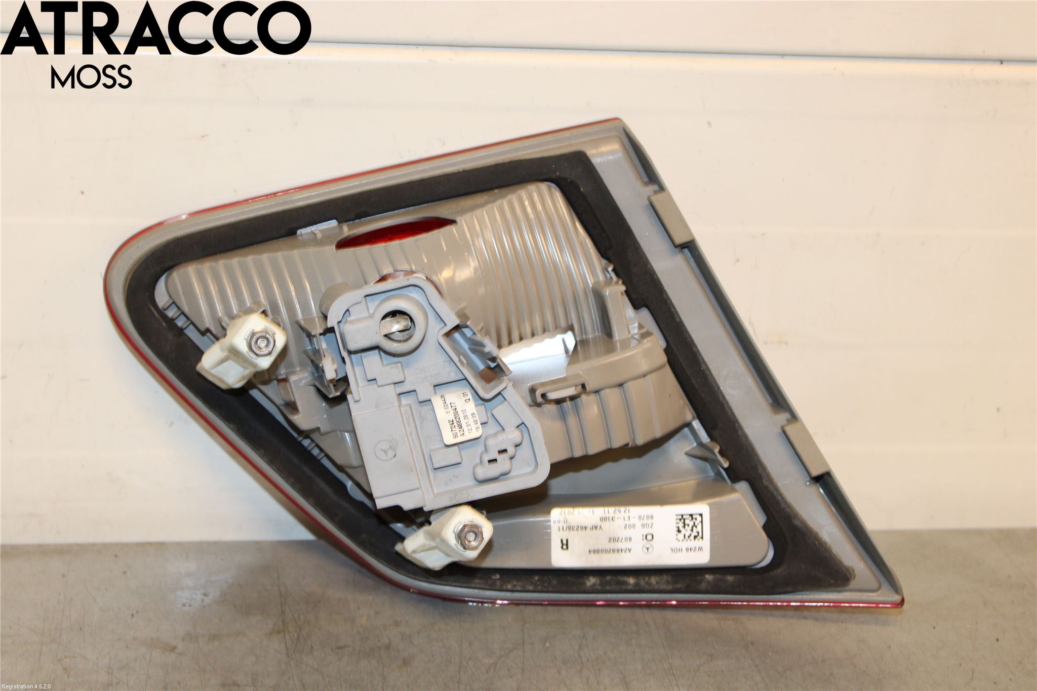 Mercedes-Benz MB B-KLASS (W246/W242) 12-19 Bakljus Lucka Hö