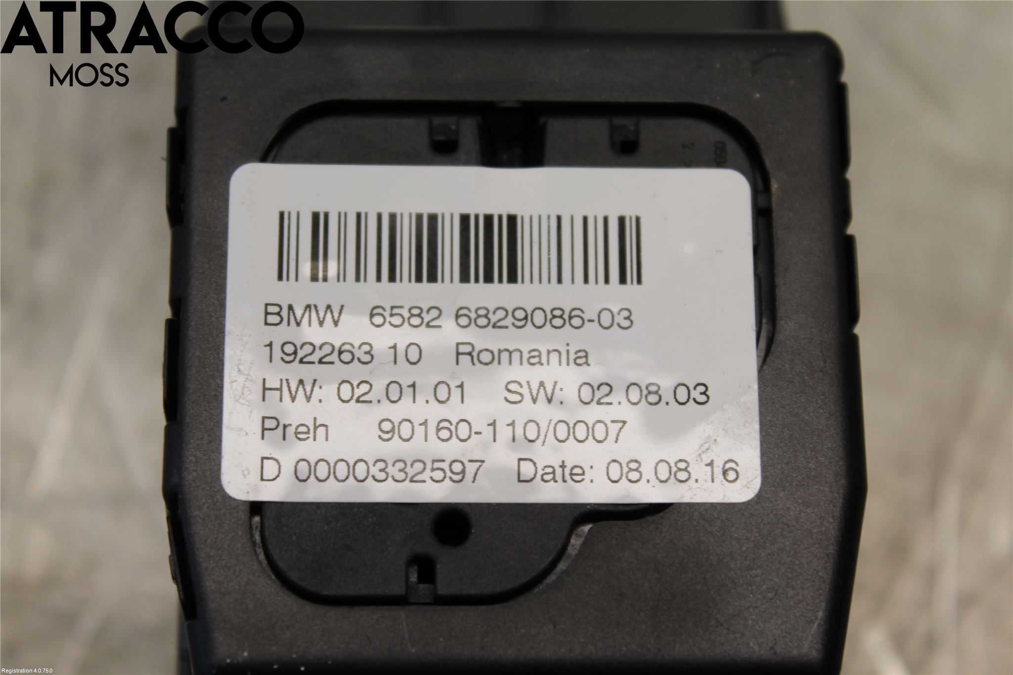 BMW i3 I01 13-22 Strömställare Multifunktion