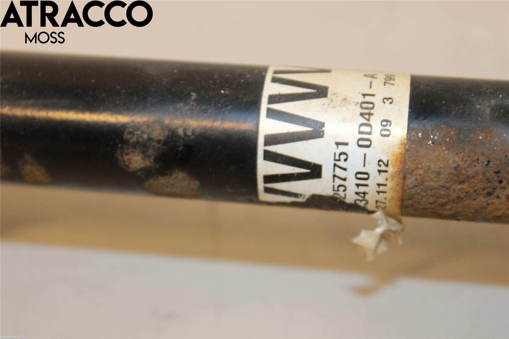 Toyota YARIS XP130 12-14 Drivaxel Fram Höger