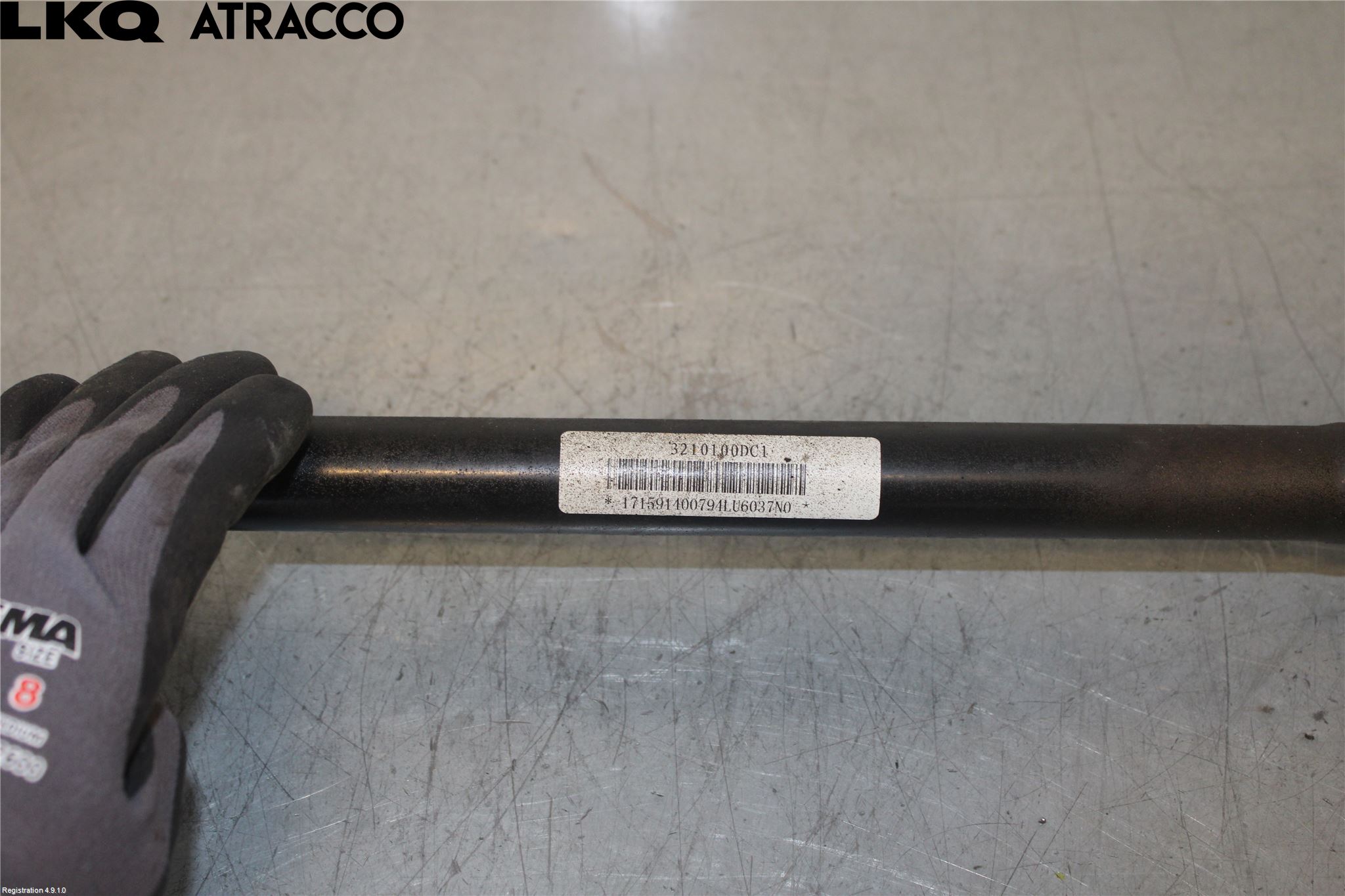 Xpeng G3 21- Drivaxel Fram Vänster