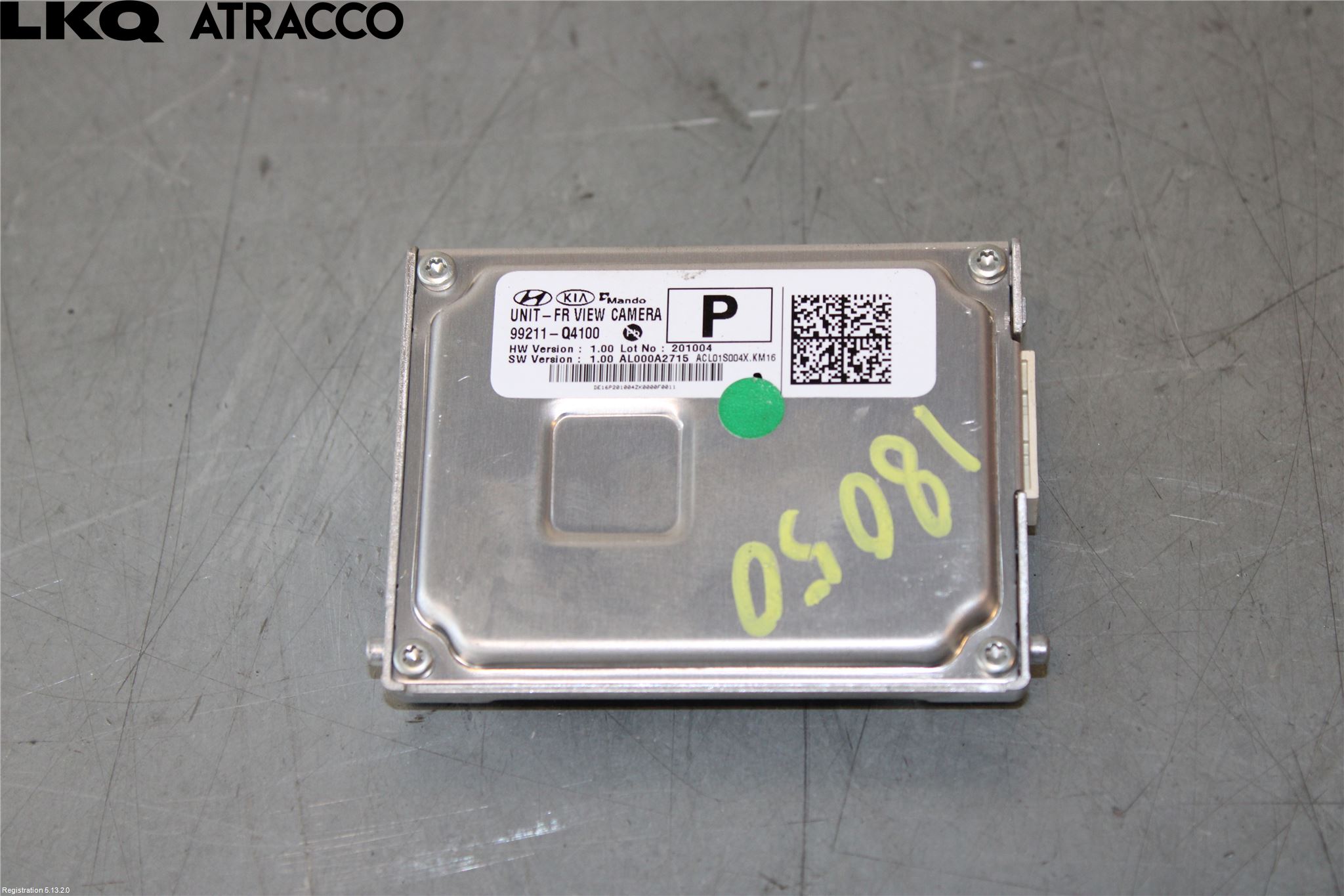 Kia NIRO (DE) 17-22 Parkeringshjälp Kamera