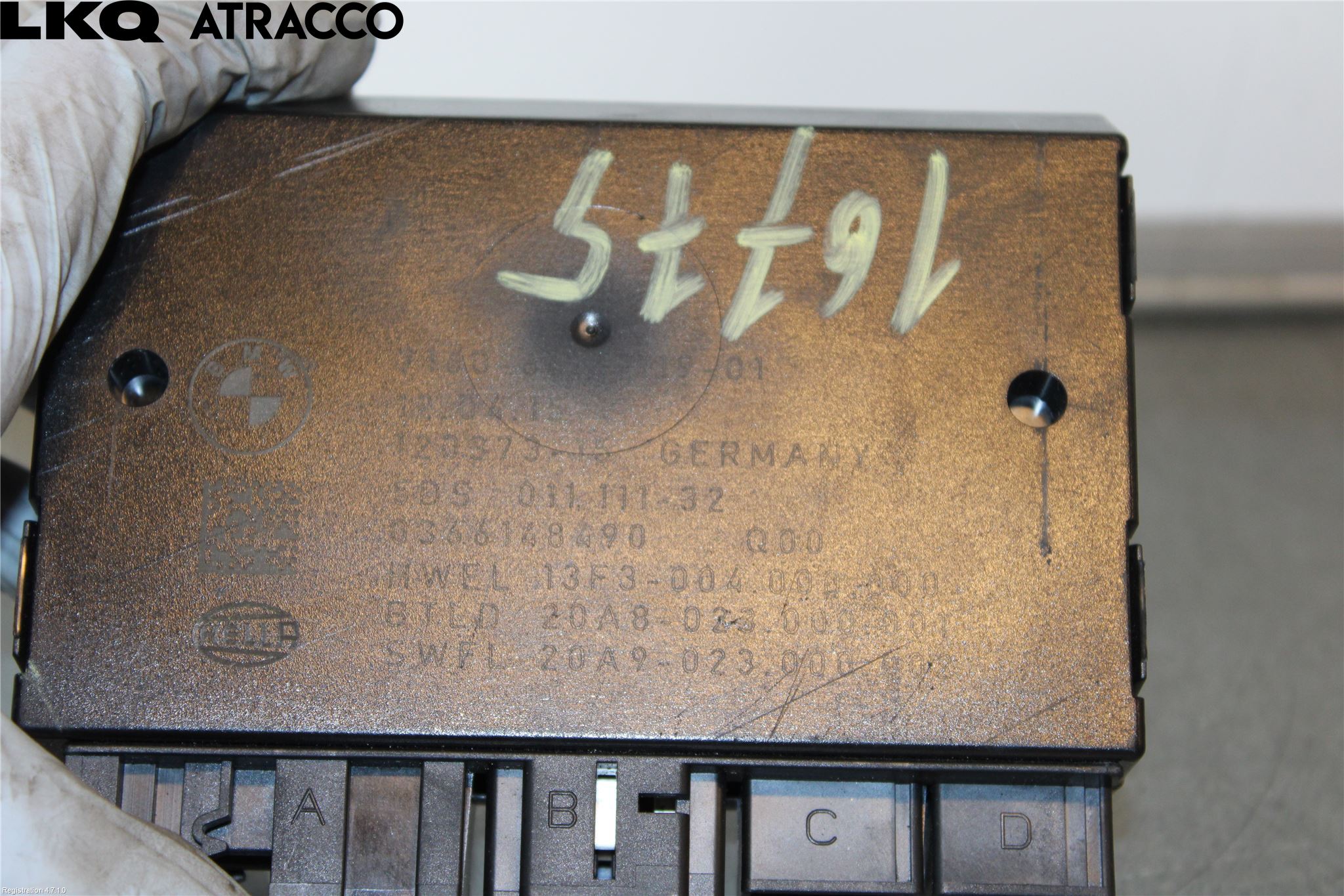 BMW 5 F10/F11/F18 09-17 Styrenhet Dragkrok