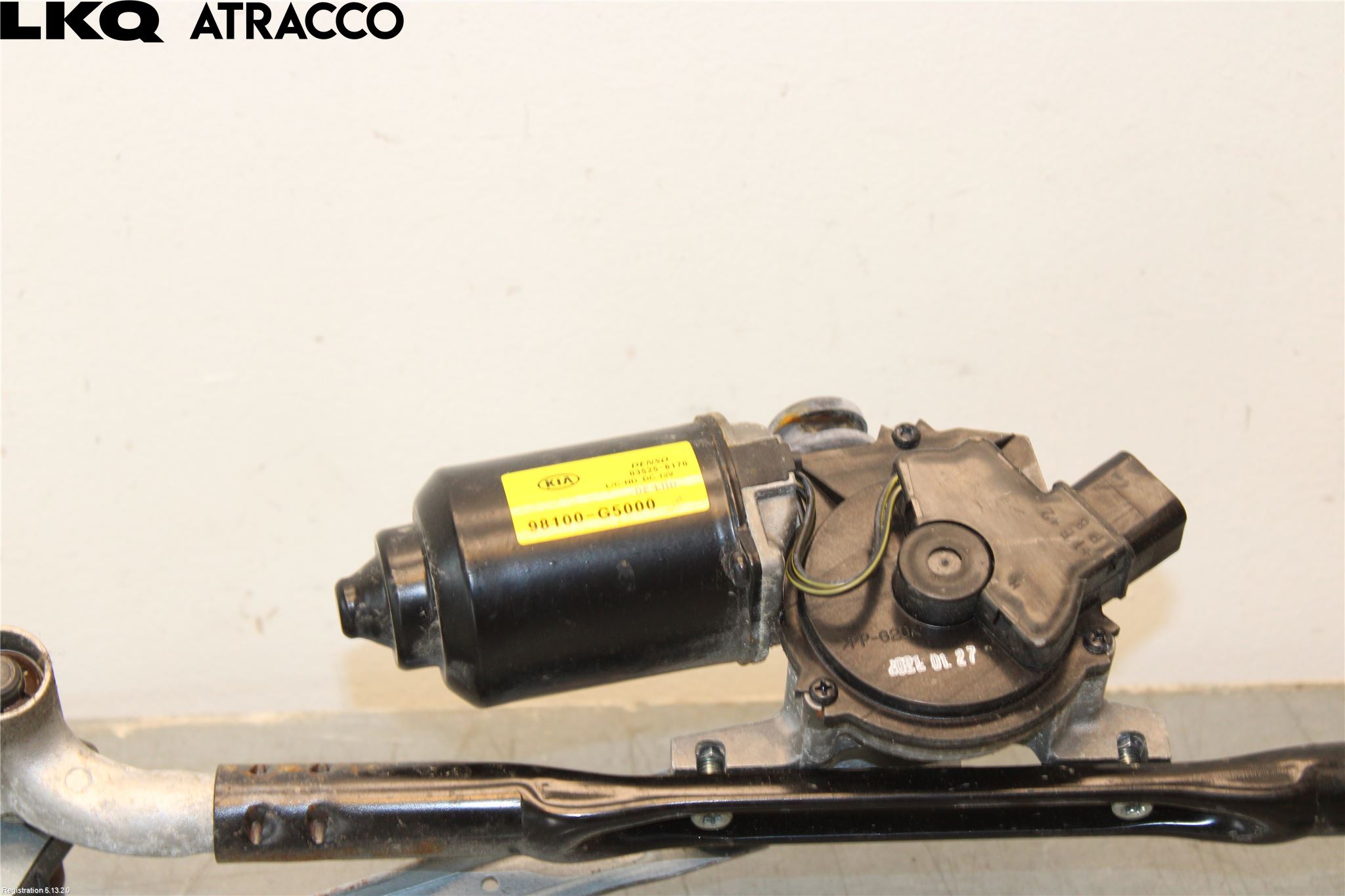 Kia NIRO (DE) 17-22 Torkarmotor Vindruta