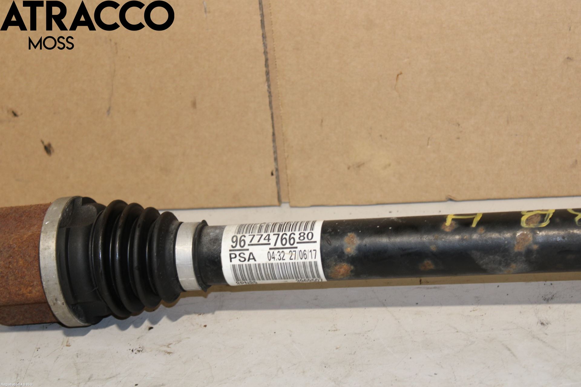Citroen C3 AIRCROSS 18-23 Drivaxel Fram Höger