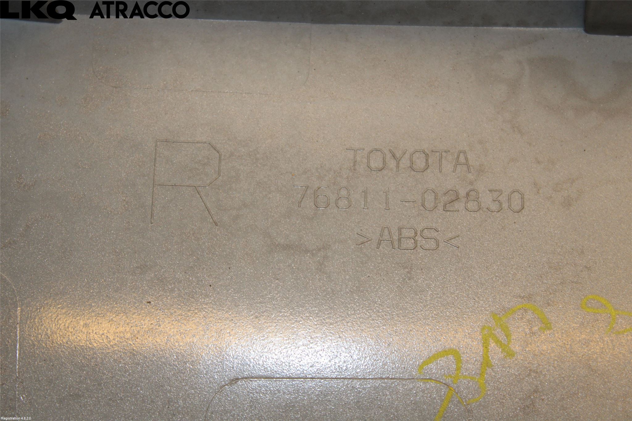 Toyota AURIS 13-19 List Bak-Baklucka