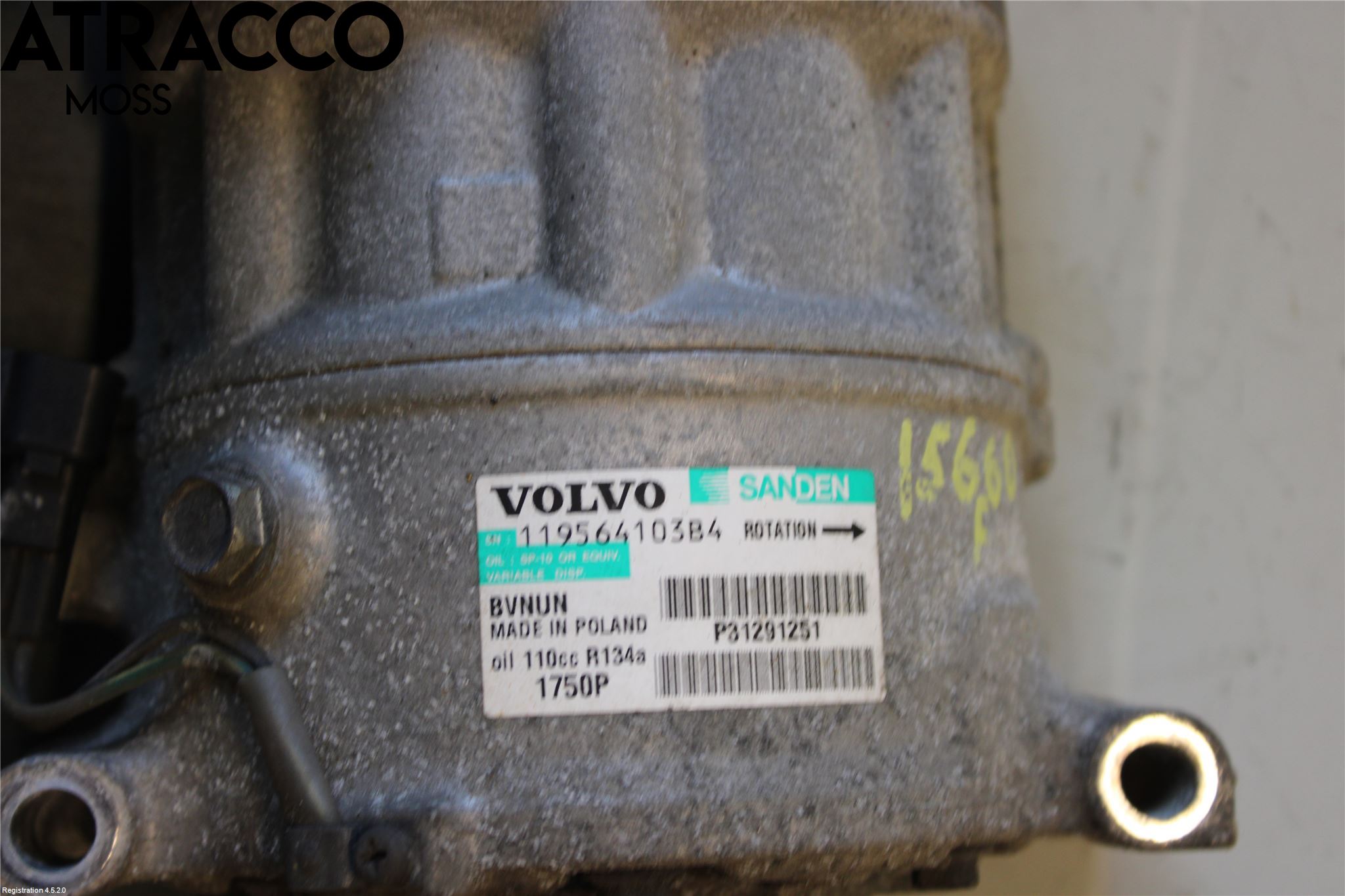 Volvo V40 12-19 Ac Kompressor