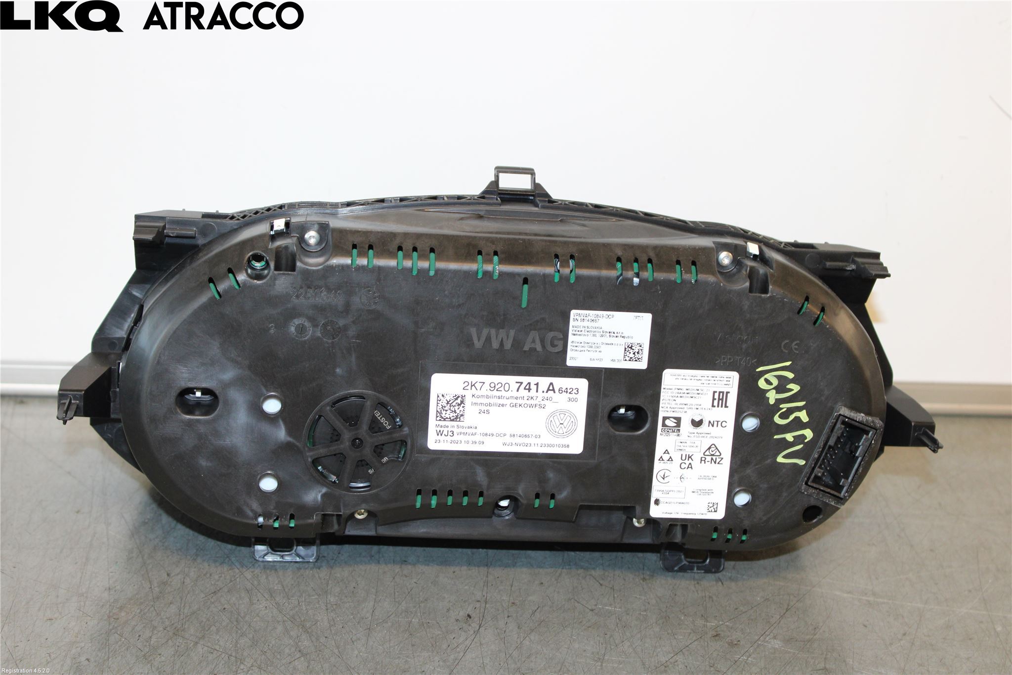 Volkswagen VW CADDY 21- Instrument Komb