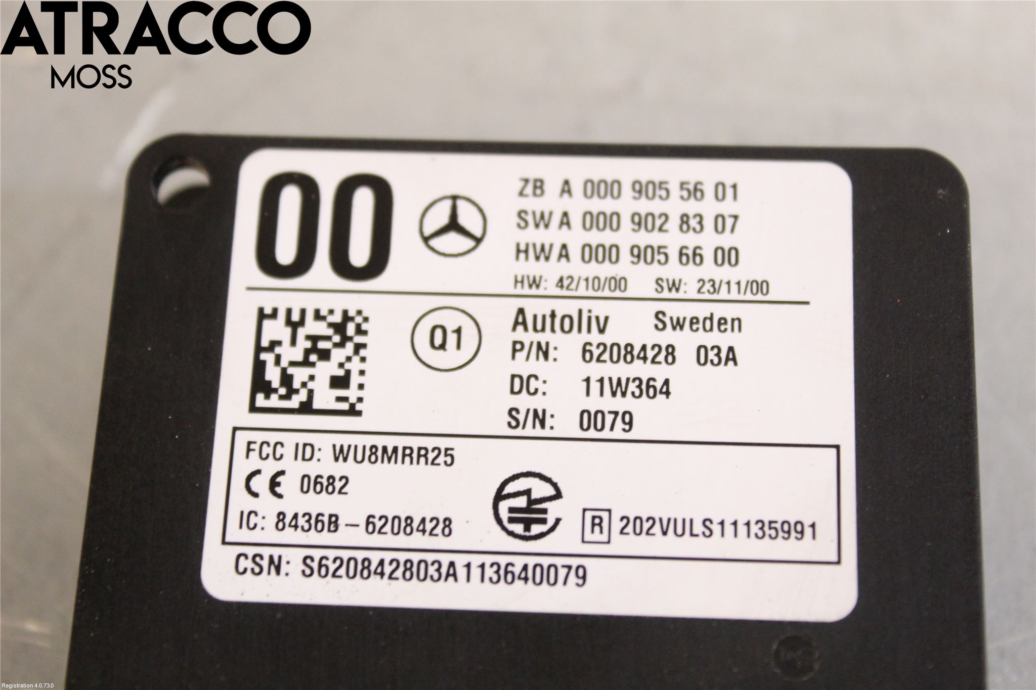 Mercedes-Benz MB B-KLASS (W246/W242) 12-19 Sensor Adaptiv Farthållare