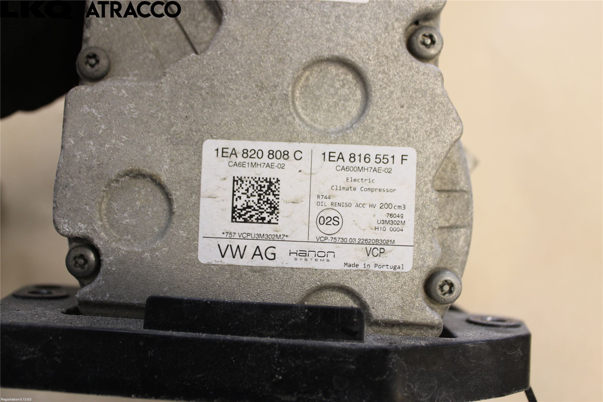 Volkswagen VW ID.4 21- Ac Kompressor