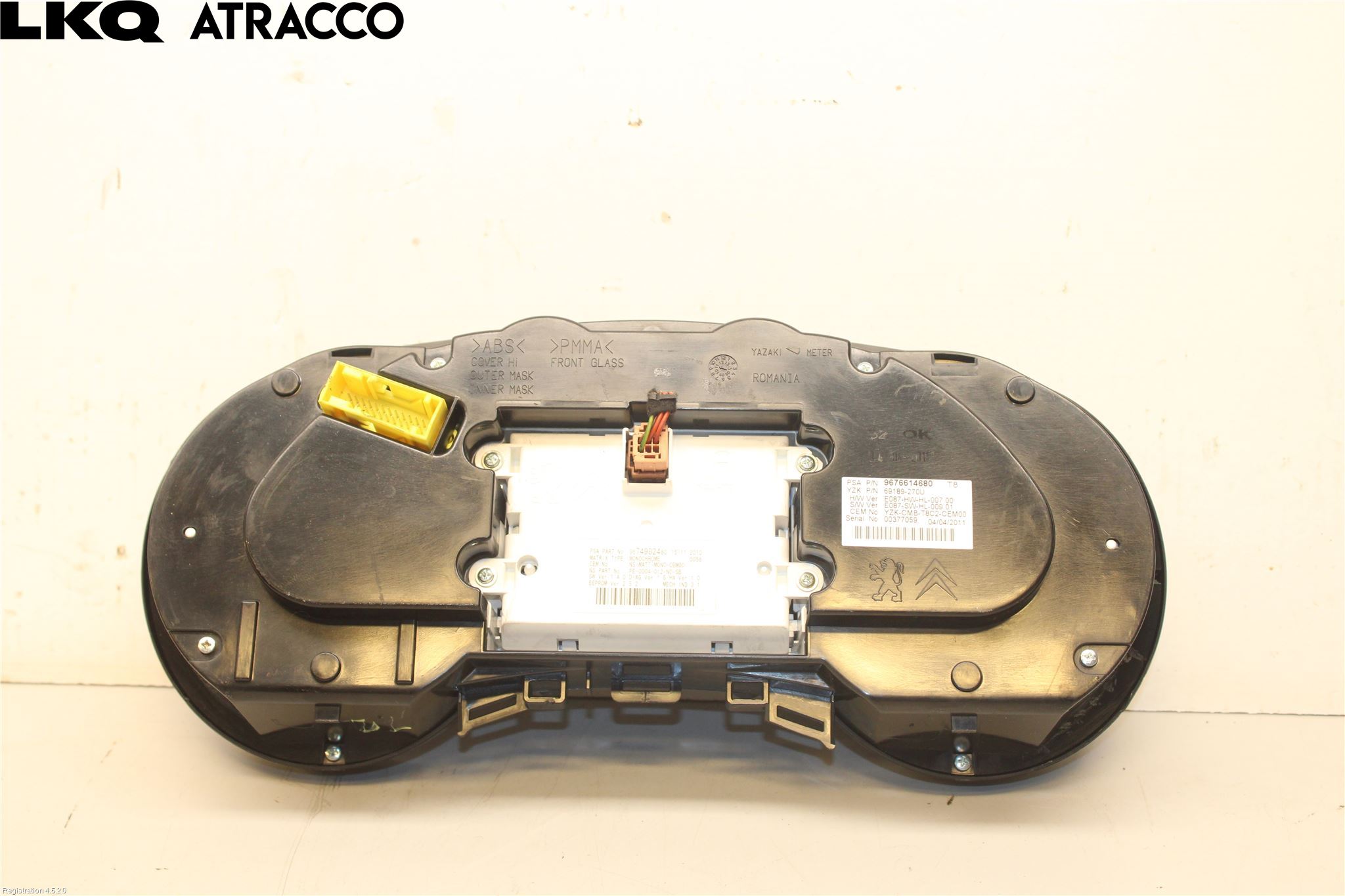 Peugeot 5008 10-16 Instrument Komb