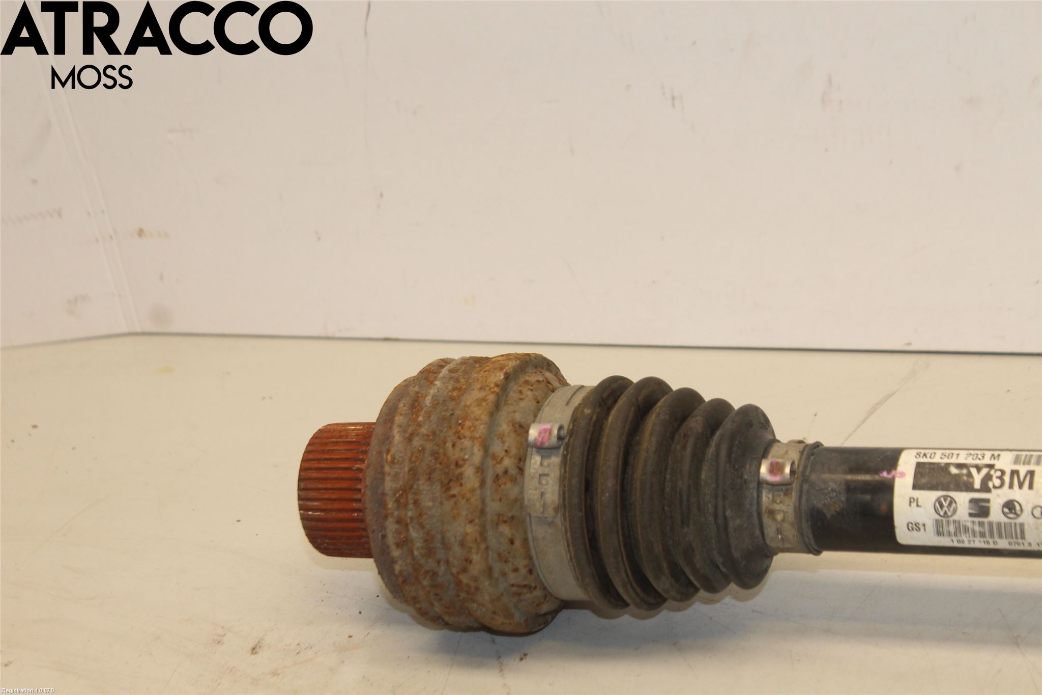 Audi A4 ALLROAD 09-16 Drivaxel Bak Höger
