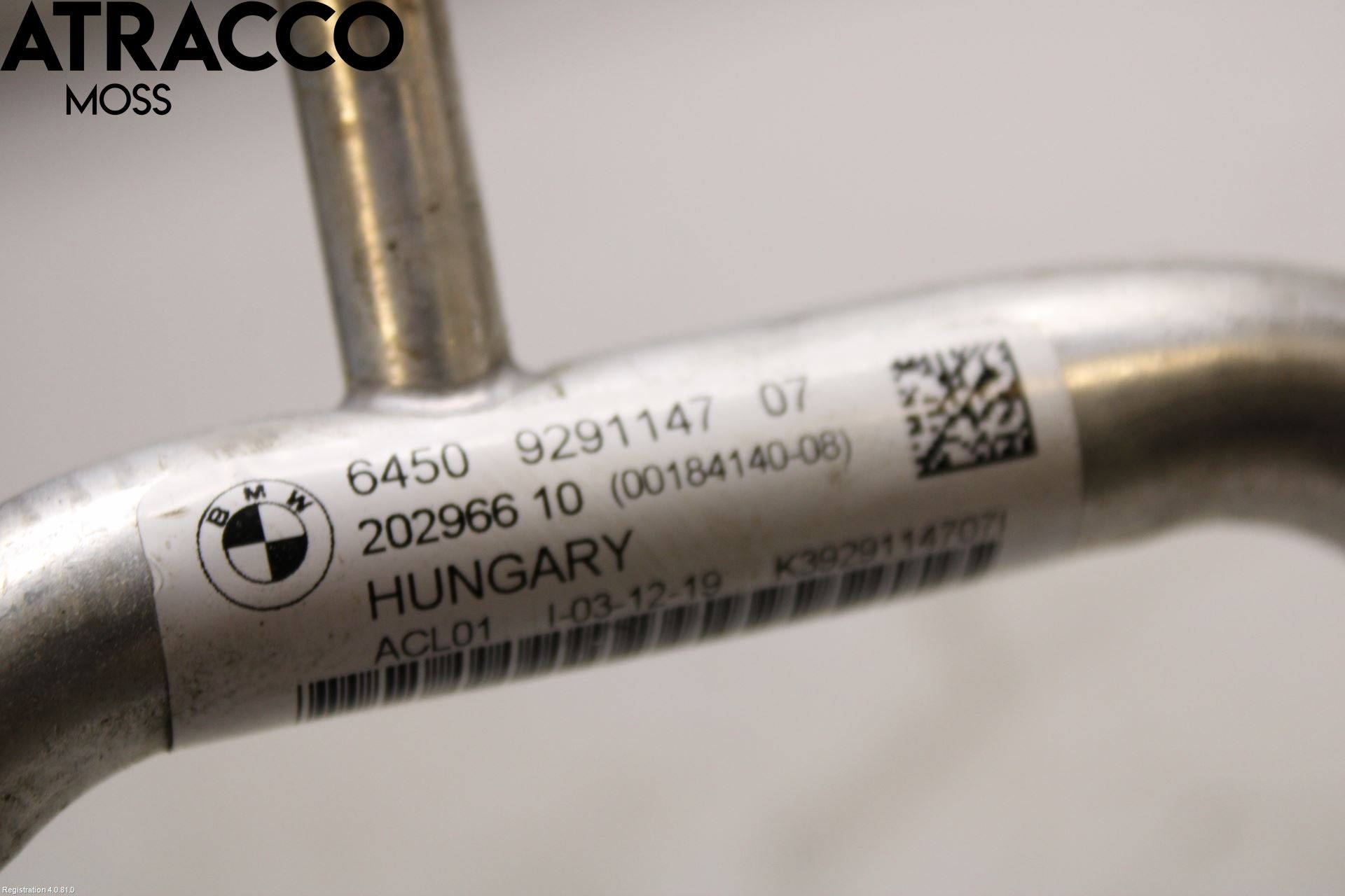 BMW i3 I01 13-22 Ac Slang-Rör