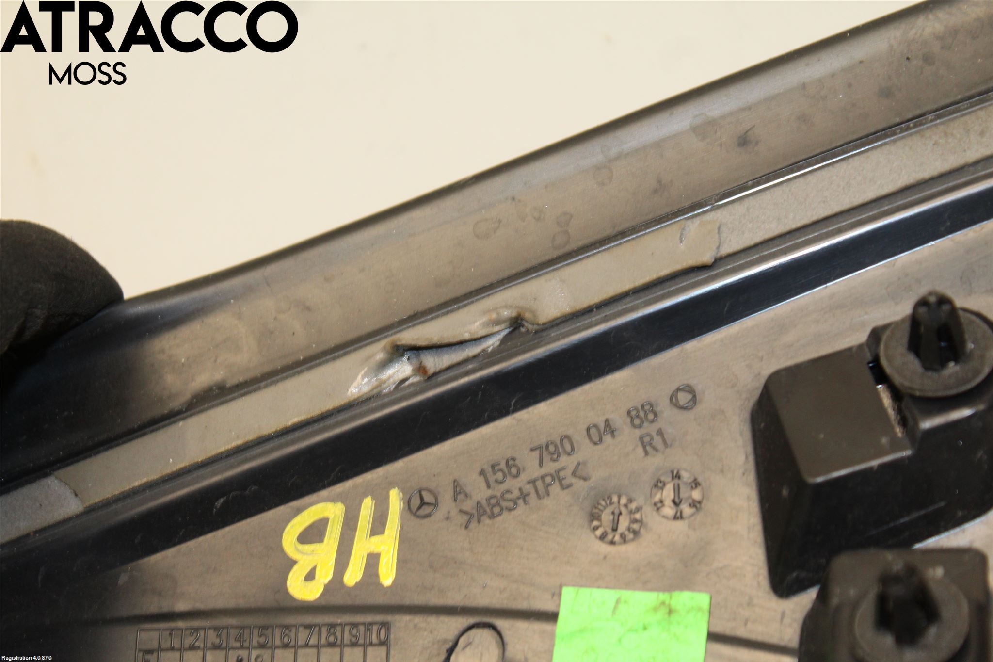 Mercedes-Benz MB GLA-KLASS (X156) 13-20 Spoiler Baklucka