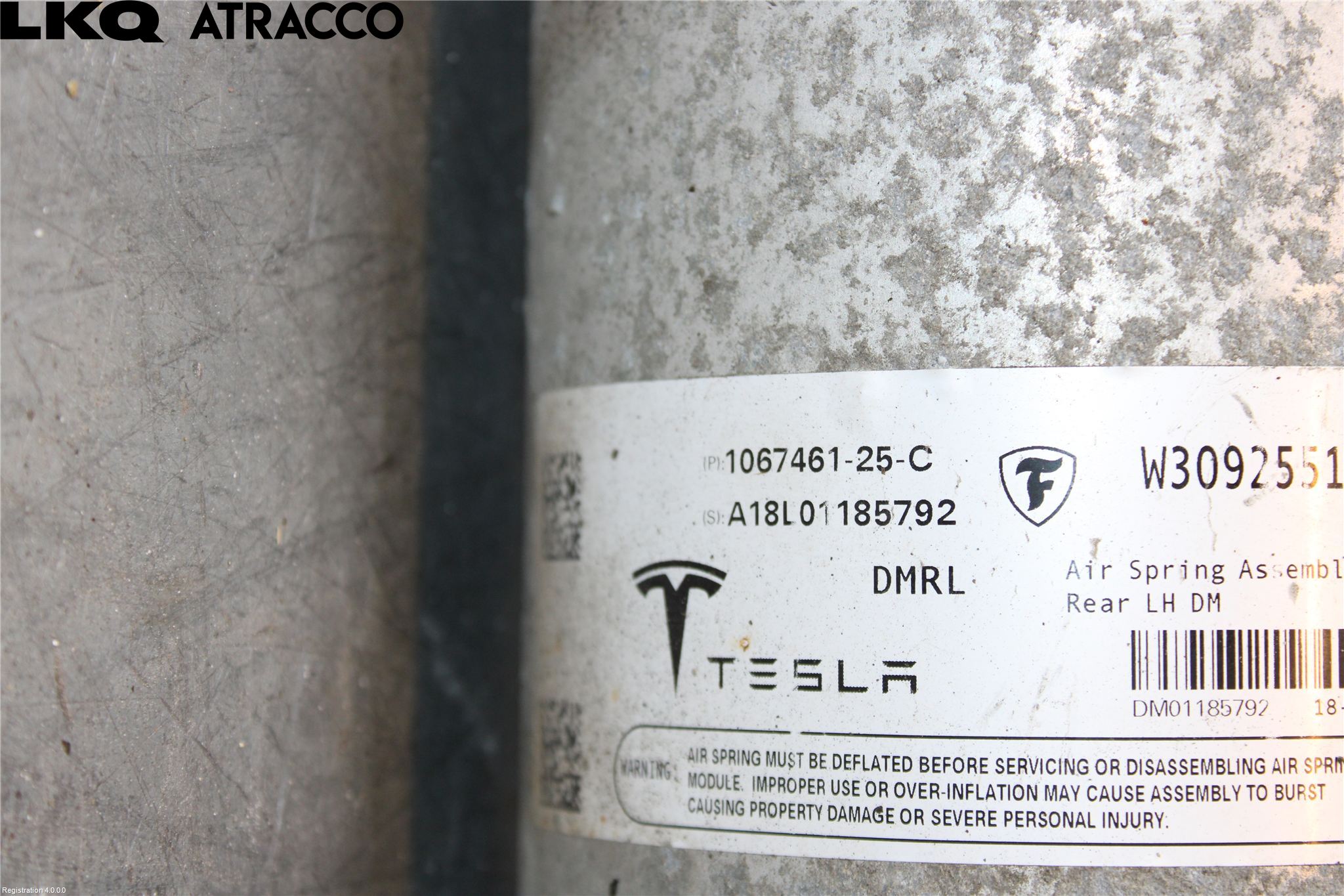 Tesla MODEL S 13- Stötdämpare Bak