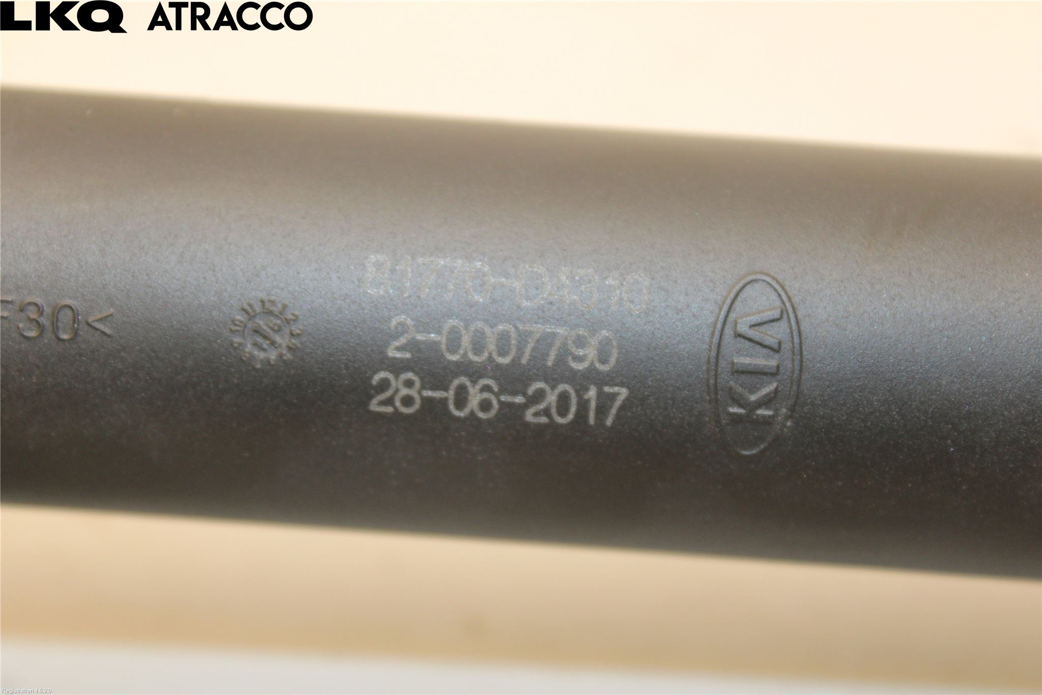 Kia OPTIMA 16-20 Gasfjäder Baklucka