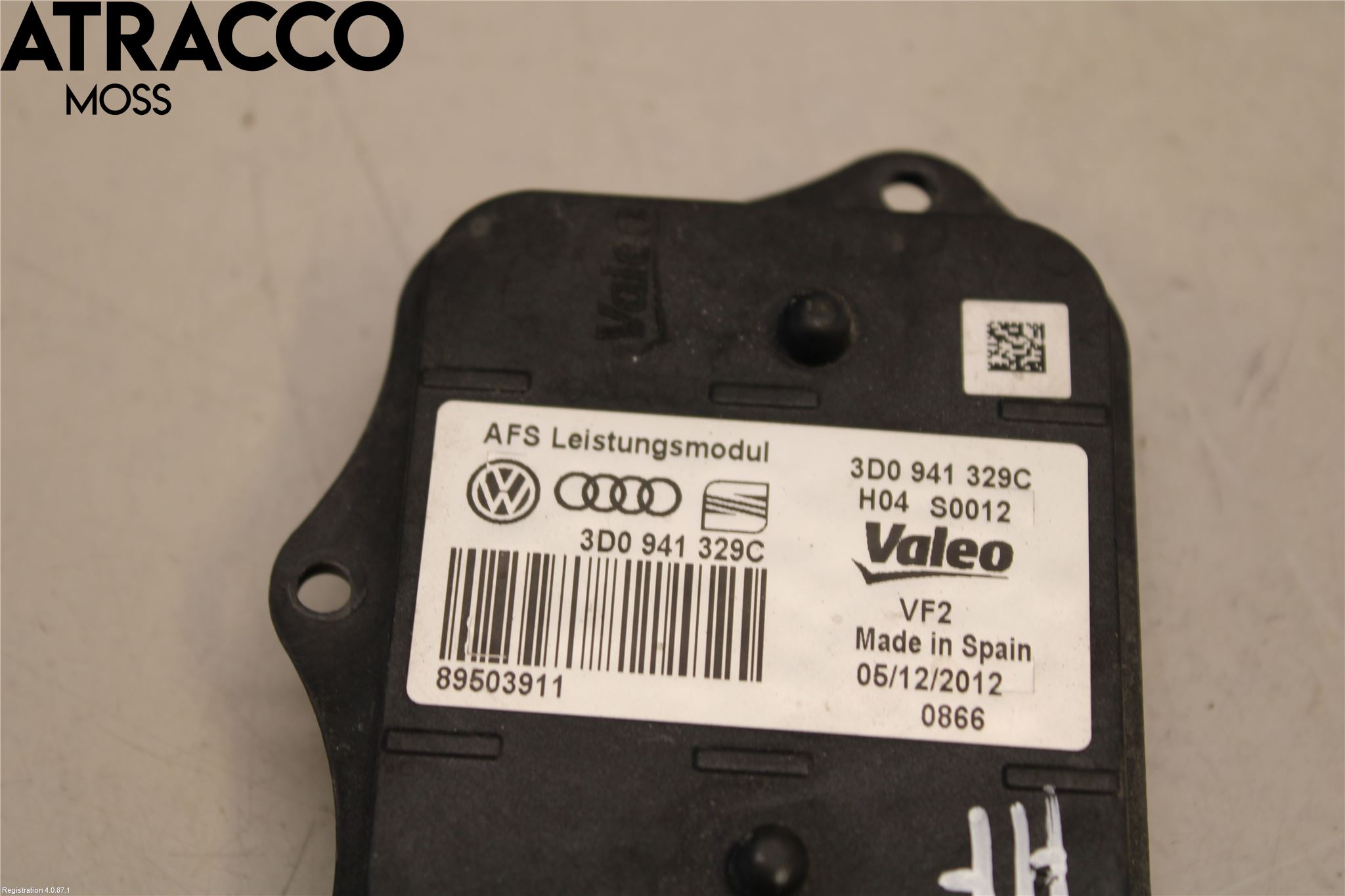 Volkswagen VW PASSAT 11-14 Styrenhet Strålkastare