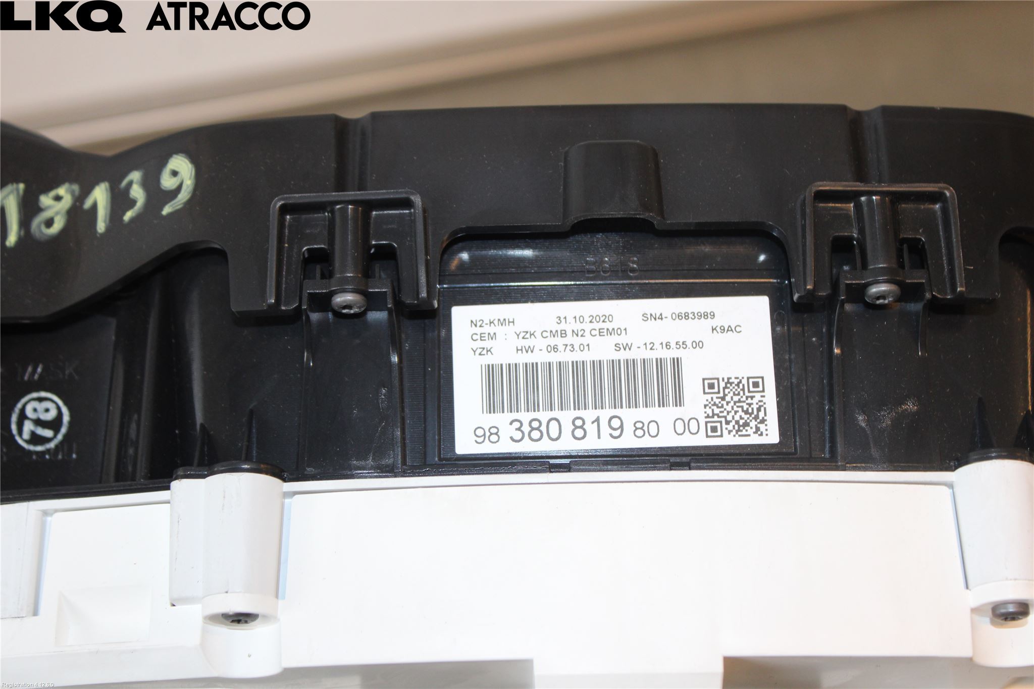 Toyota PROACE CITY 20- Instrument Komb