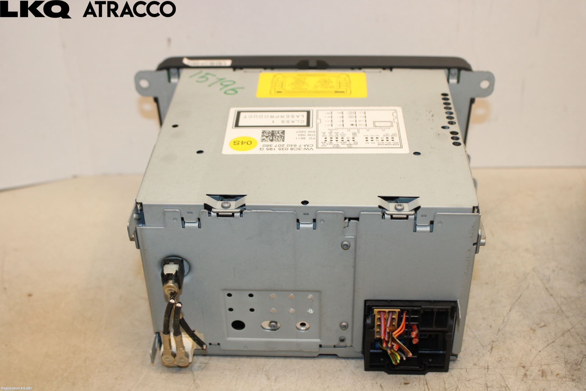 Volkswagen VW PASSAT CC 08-16 Cd Radio - Multimediapanel
