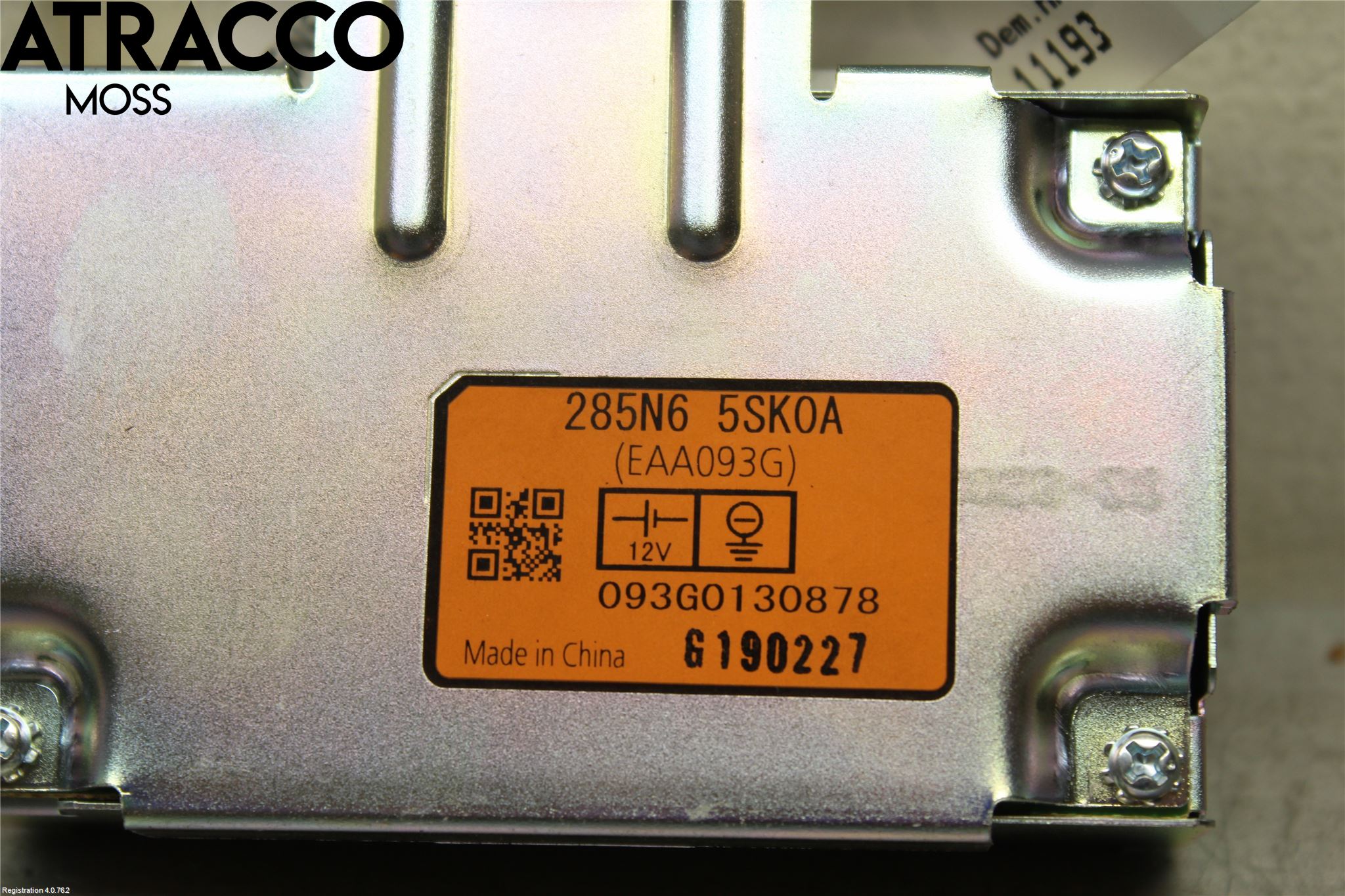 Nissan LEAF 18- Styrenhet Övrigt