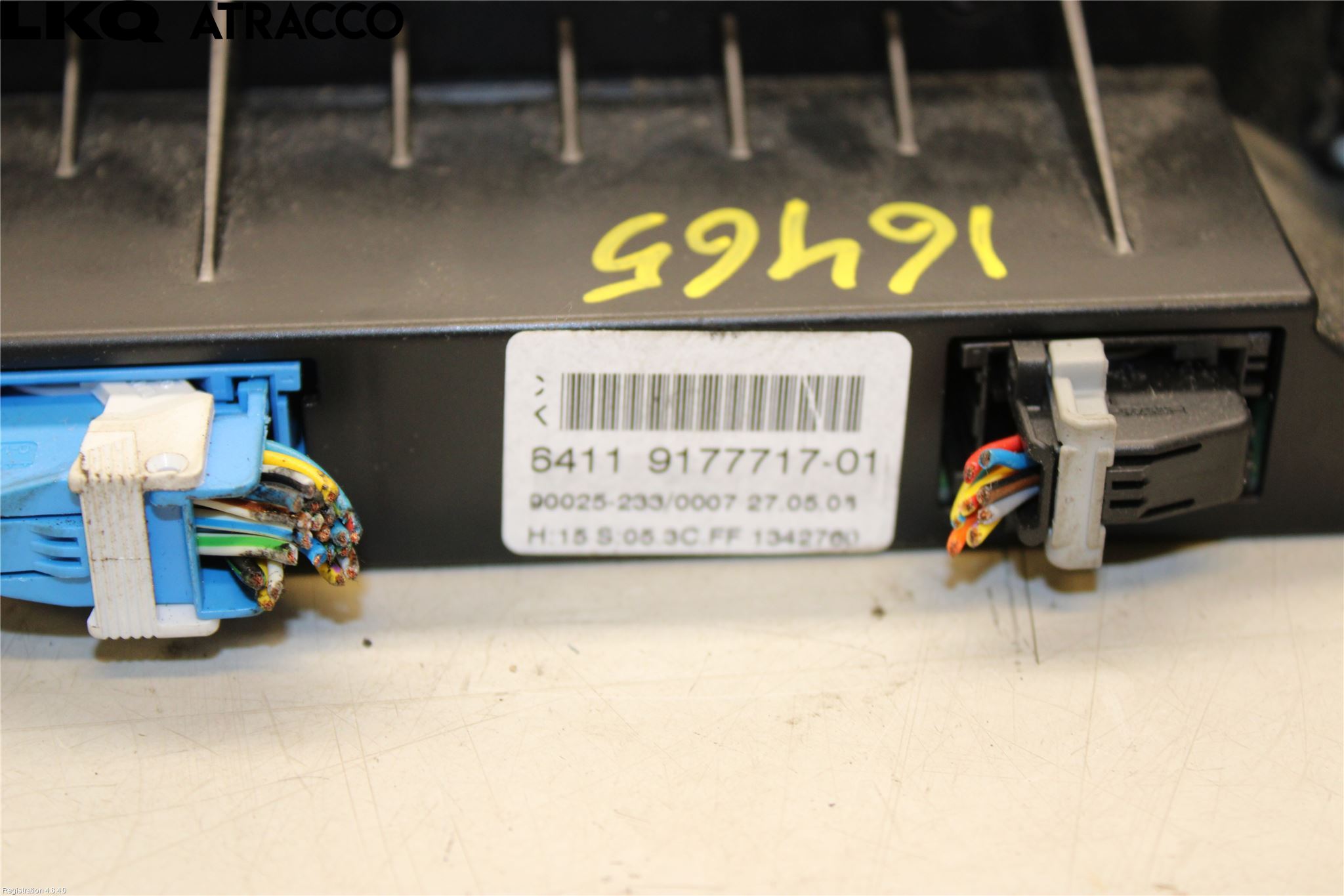BMW 5 E60/61 Sed/Tou 02-10 Ac Styrenhet Ac Manöveren