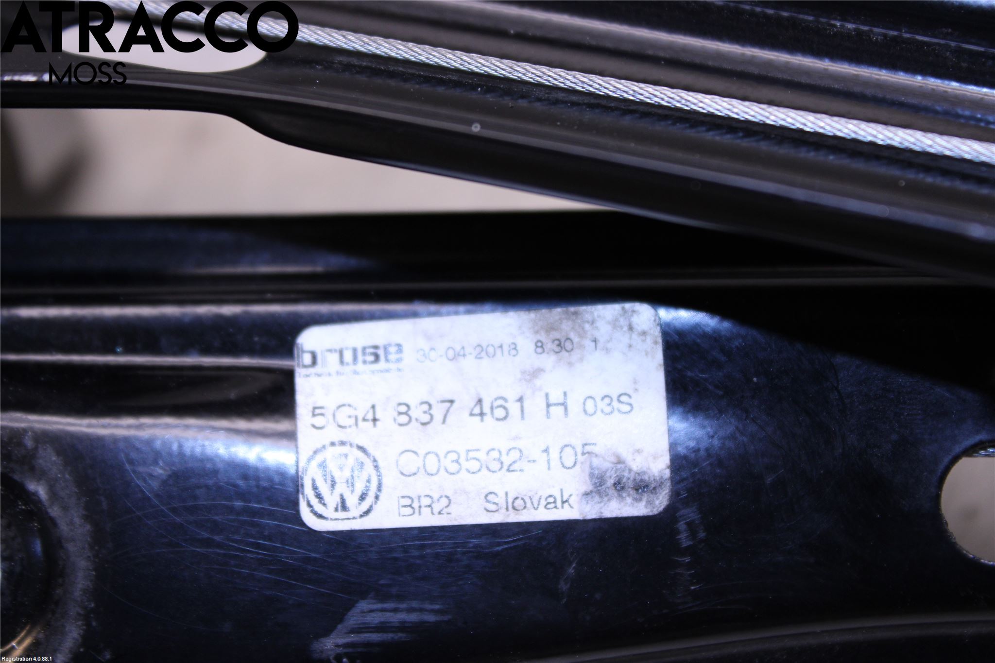Volkswagen VW GOLF / E-GOLF VII 13-20 Fönsterhiss El Kompl