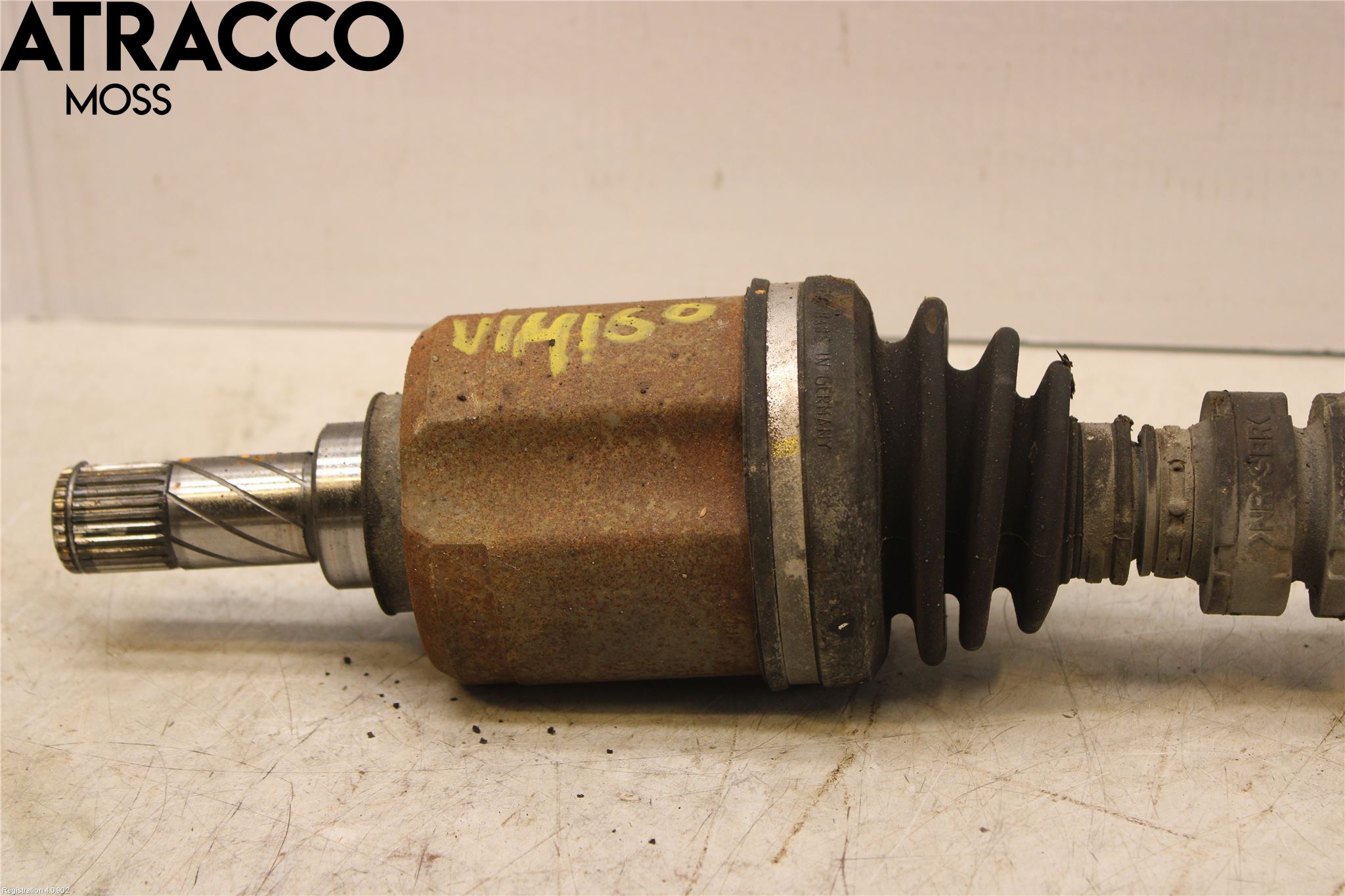 Nissan QASHQAI 10-14 Drivaxel Fram Vänster