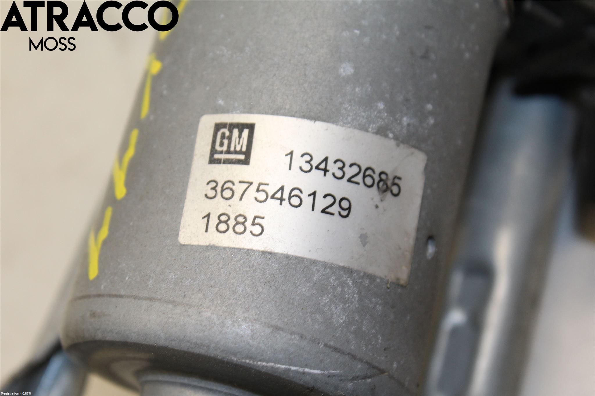 Opel CORSA E 15-19 Torkarmotor Vindruta
