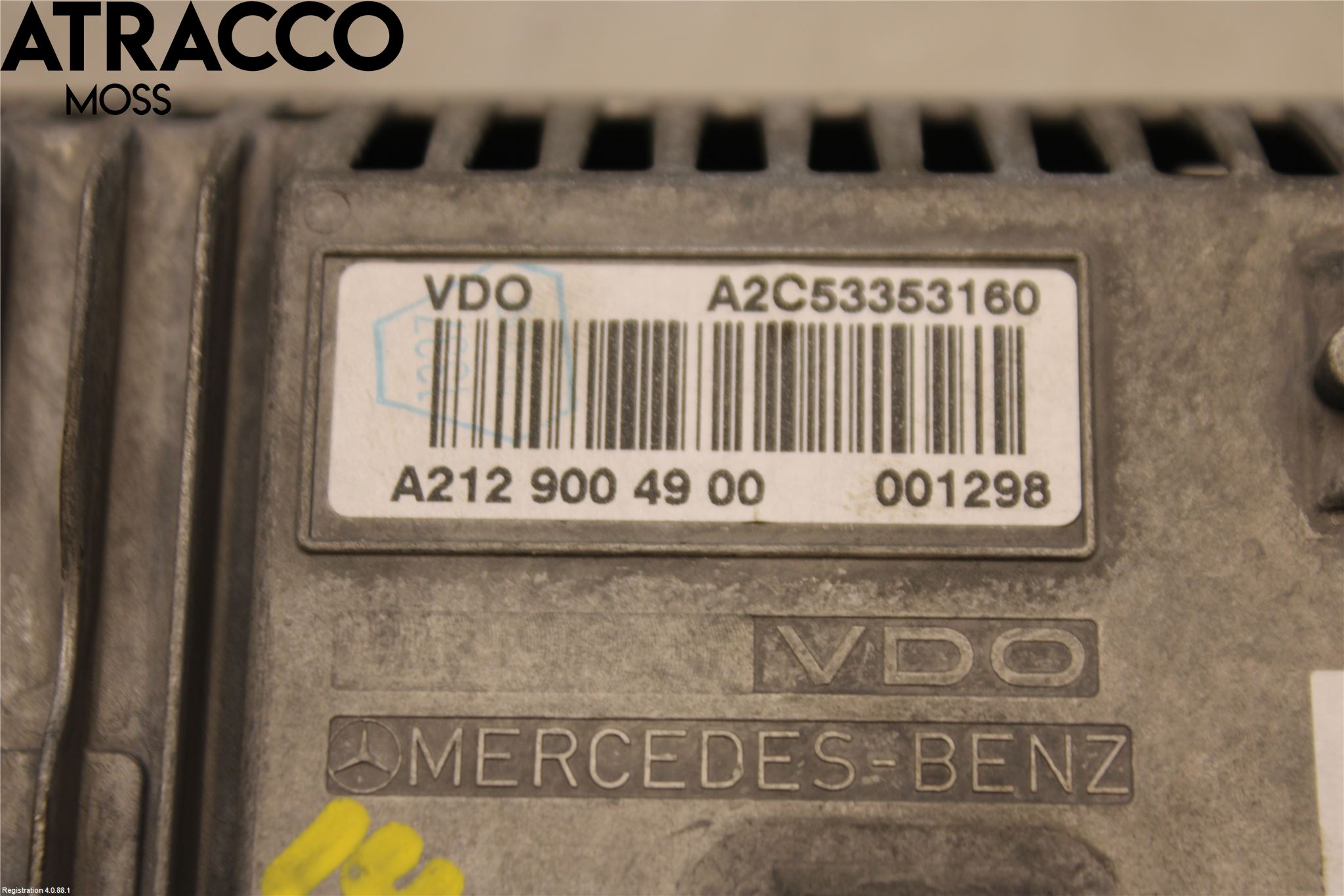 Mercedes-Benz MB E-KLASS (W212) 09-16 Multifunktionsdisplay