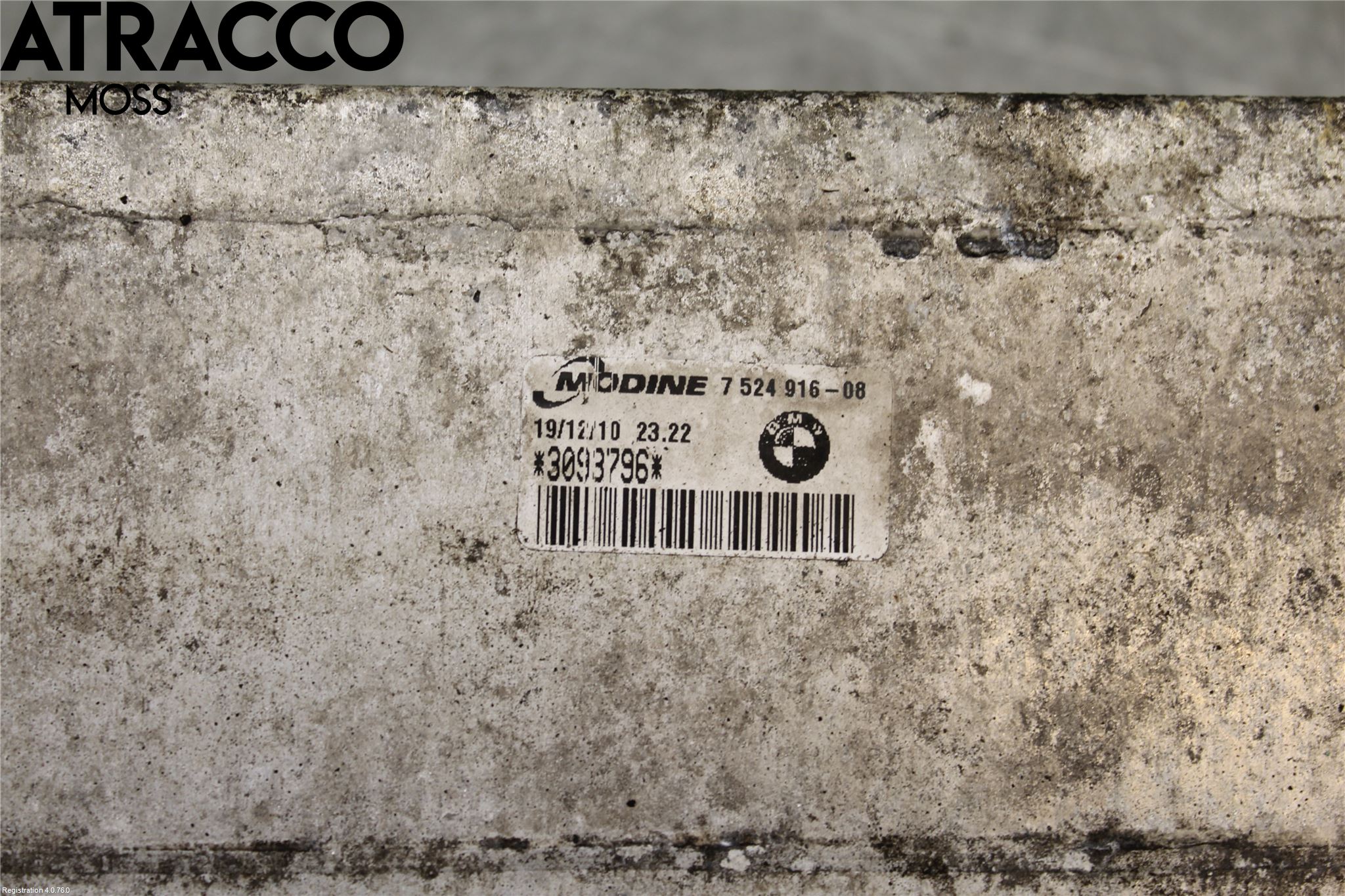 BMW X1 E84 10-15 Laddluft-Intercooler Kyl