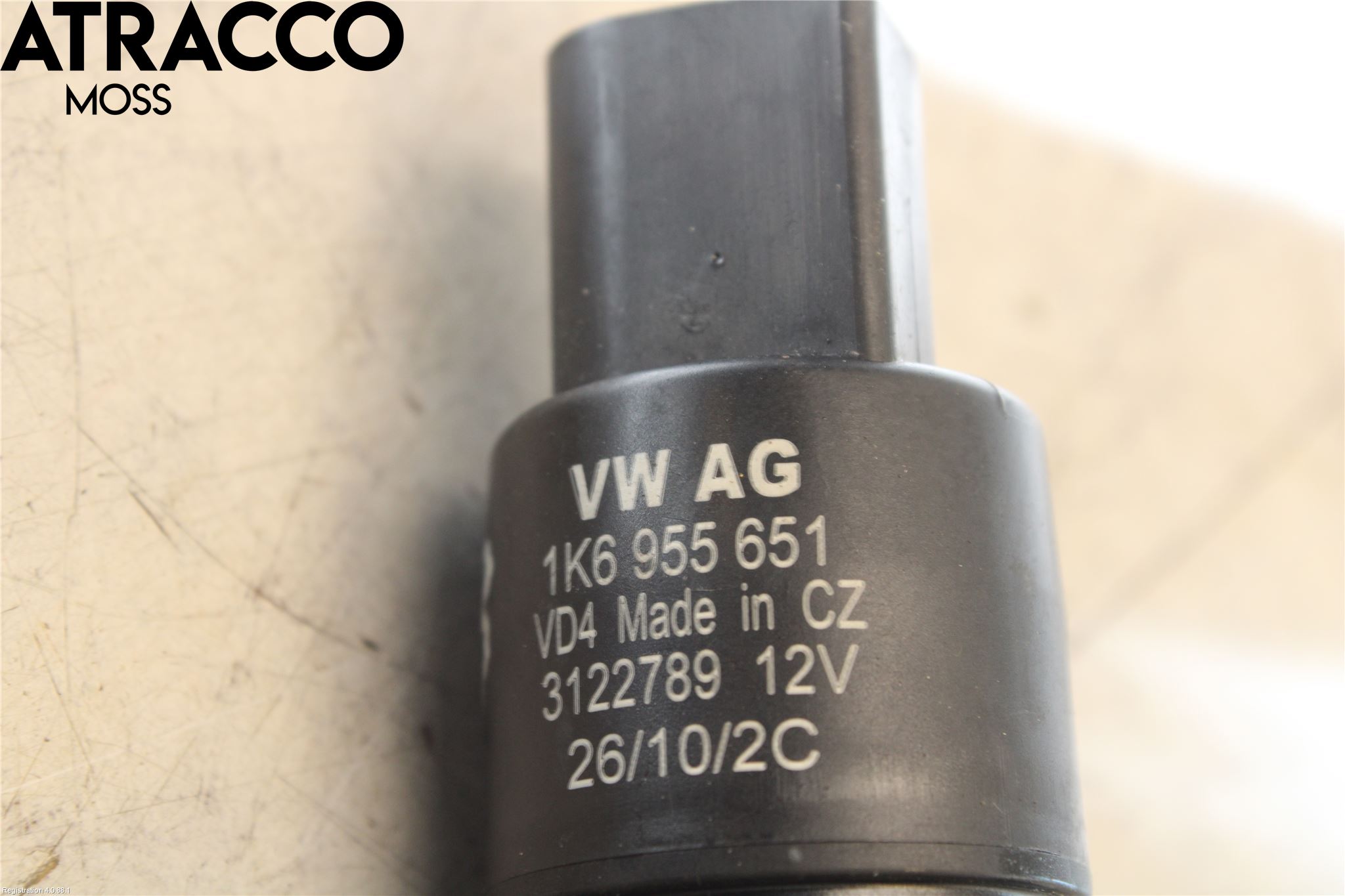 Volkswagen VW GOLF VI 09-13 Spolarpump Högtryck