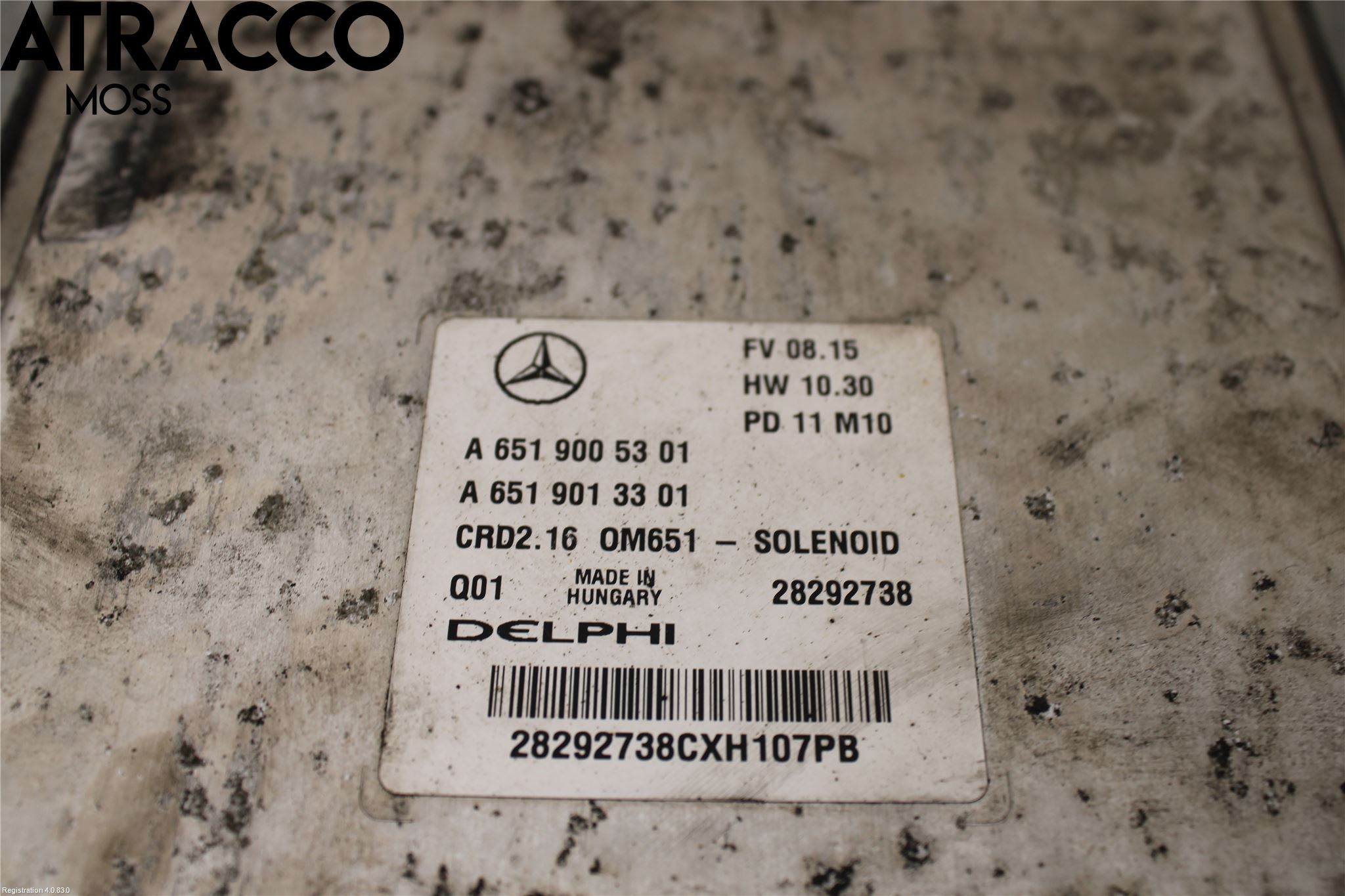 Mercedes-Benz MB E-KLASS (W212) 09-16 Styrenhet Insprut Bensin