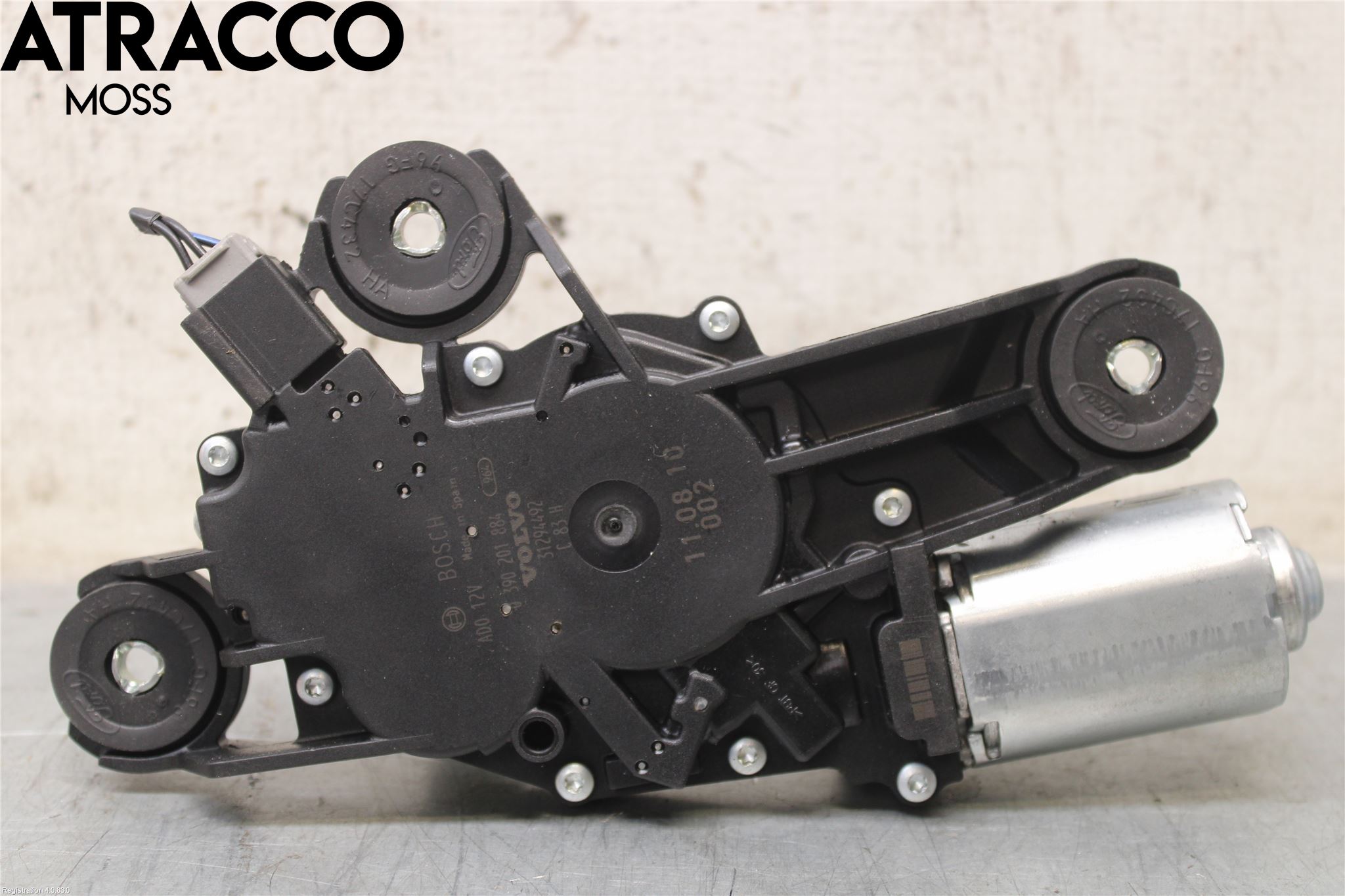Volvo V60 11-13 Torkarmotor Baklucka