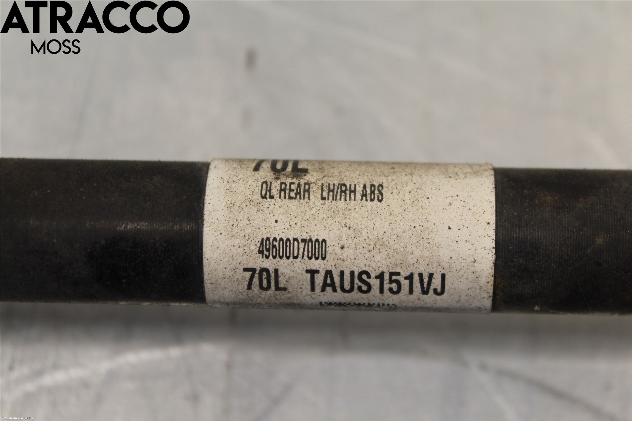 Kia SPORTAGE (QL) 16-21 Drivaxel Bak Höger