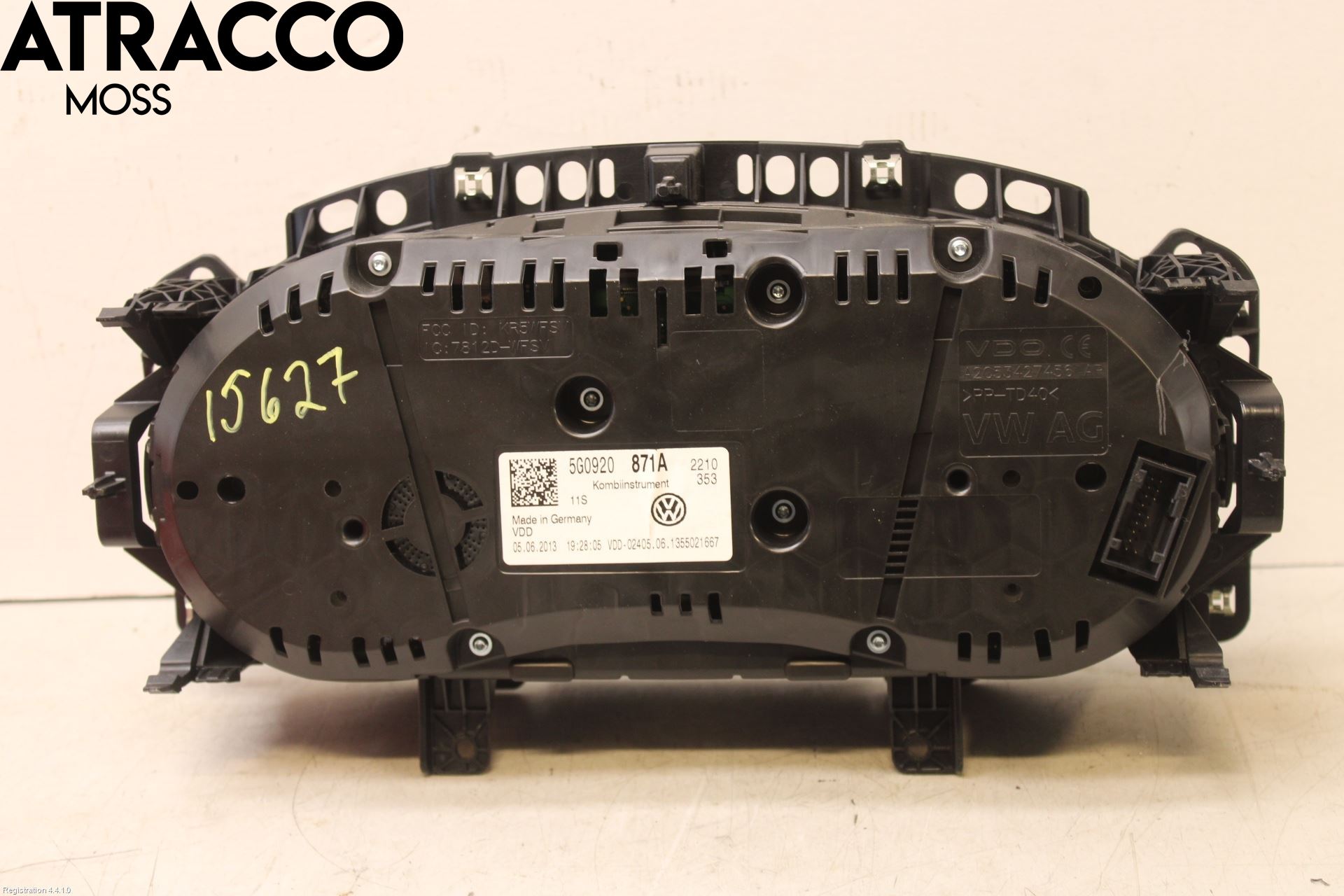 Volkswagen VW GOLF / E-GOLF VII 13-20 Instrument Komb