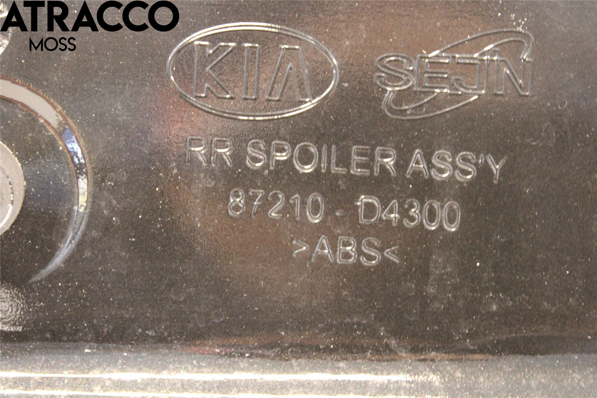 Kia OPTIMA 16-20 Spoiler Baklucka