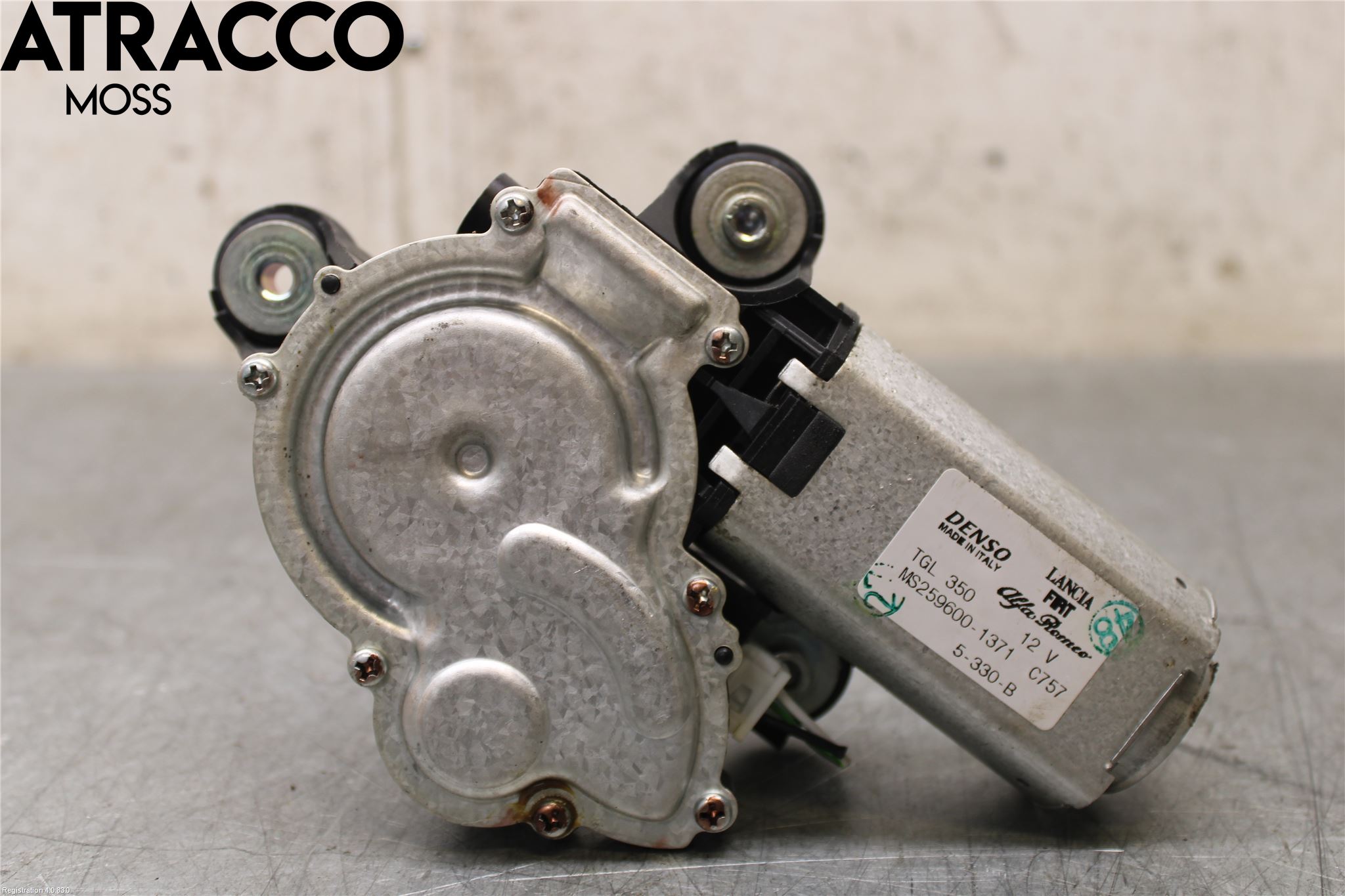 Fiat 500 07- Torkarmotor Baklucka