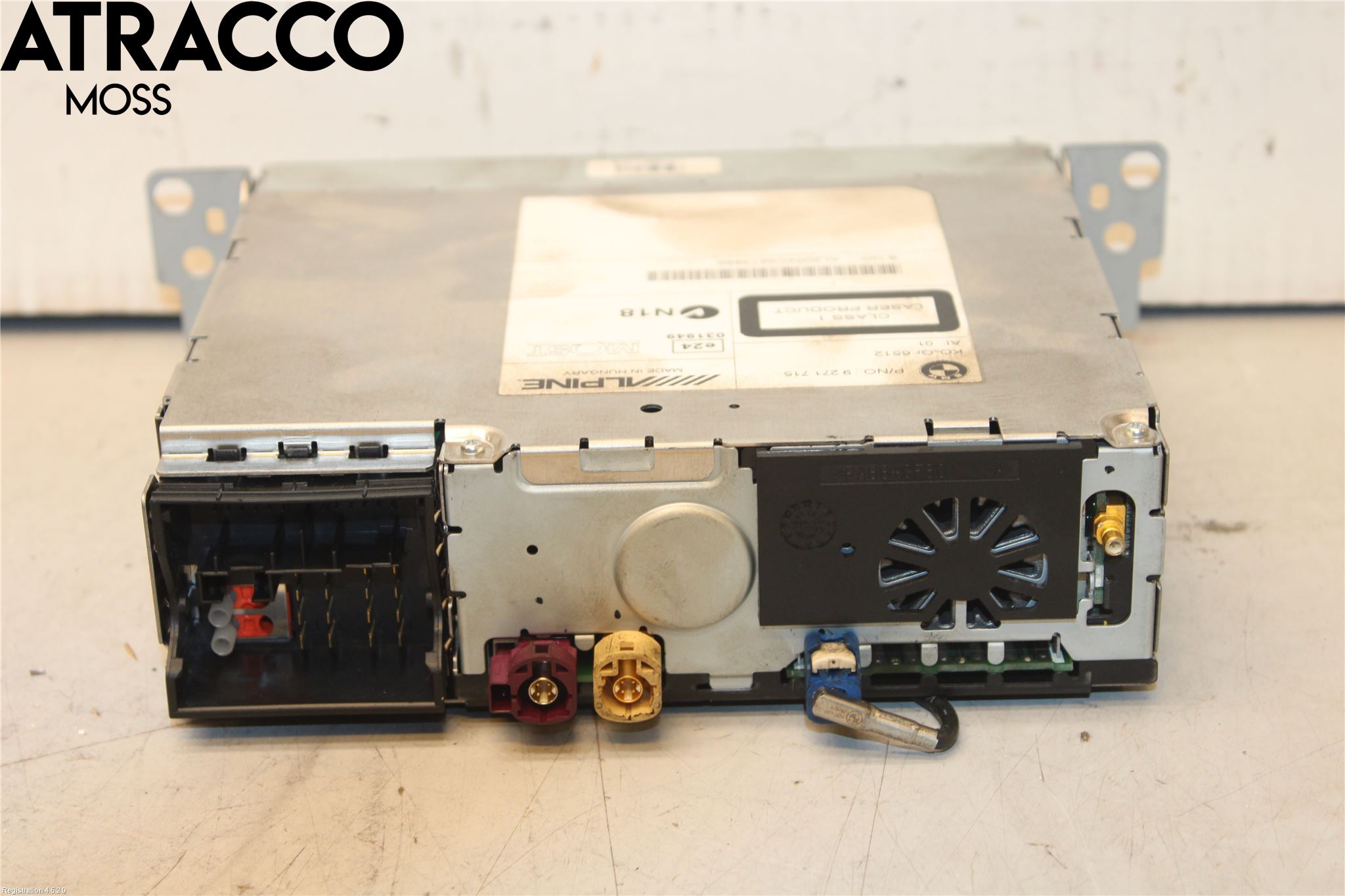 BMW 1 F20/F21 11-19 Cd Radio - Multimediapanel