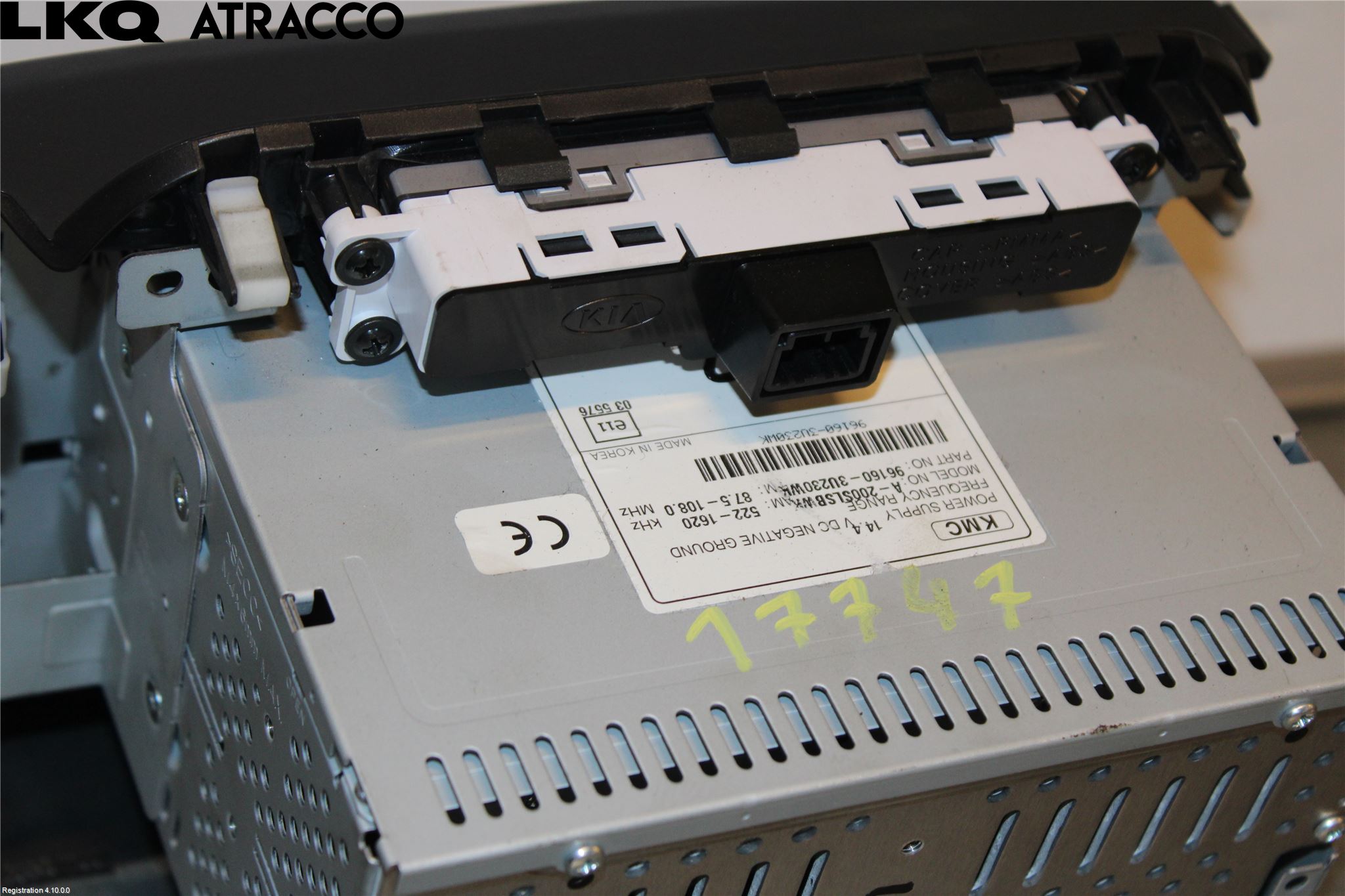 Kia SPORTAGE (SL) 11-15 Cd Radio - Multimediapanel