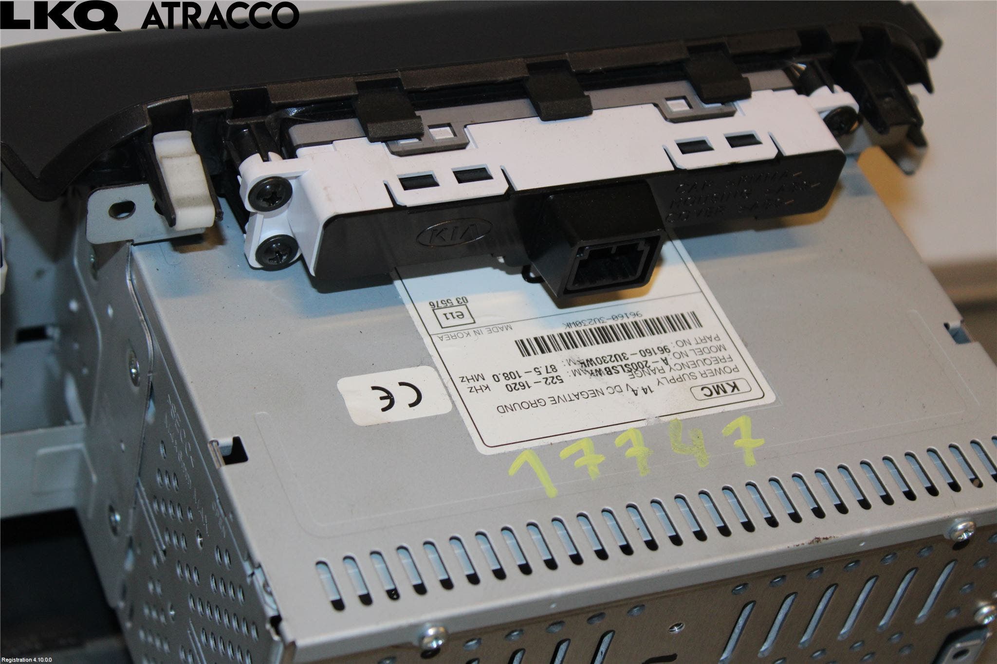 Kia SPORTAGE (SL) 11-15 Cd Radio - Multimediapanel