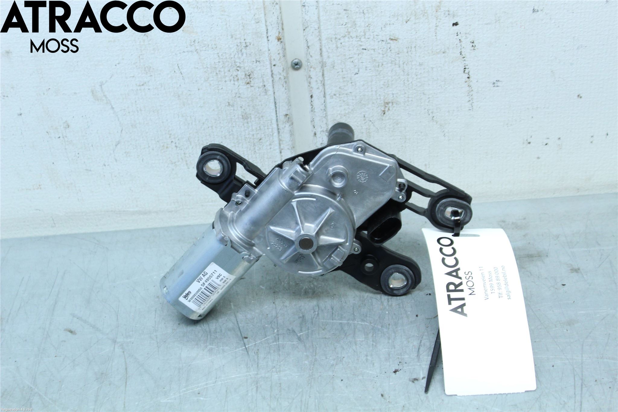 Skoda OCTAVIA (5E) 13-20 Torkarmotor Baklucka